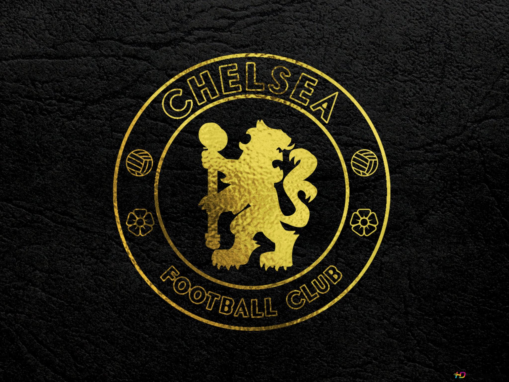 Chelsea Gold Effect 4K wallpaper download