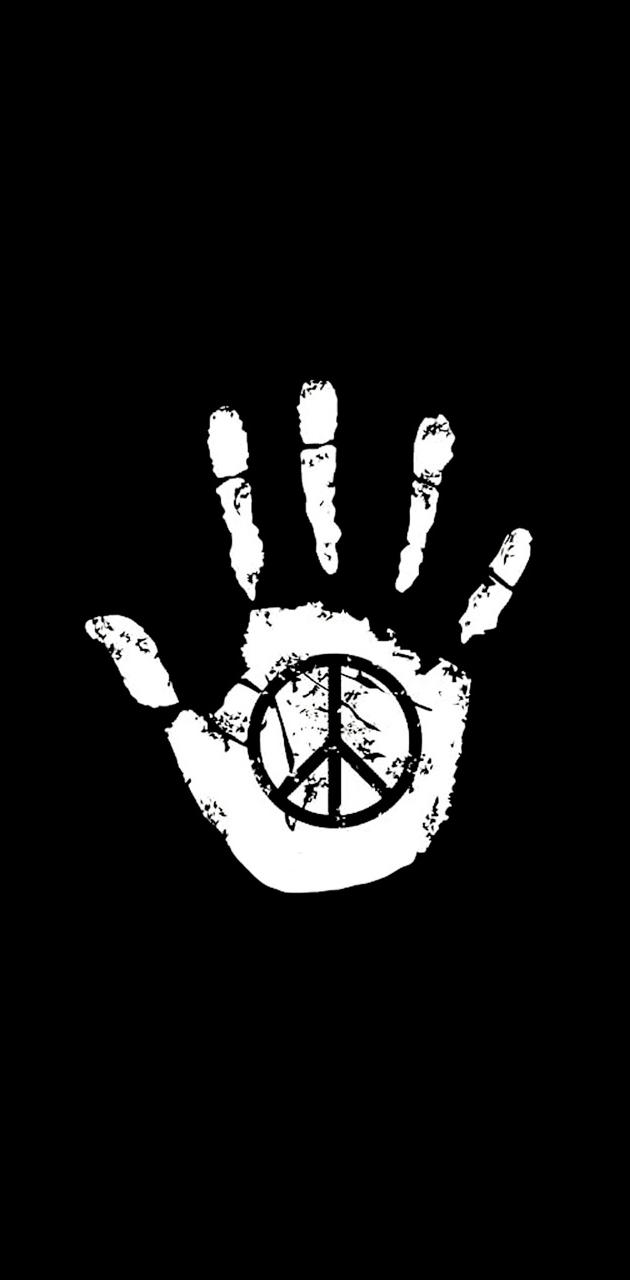 Peace Hand wallpaper