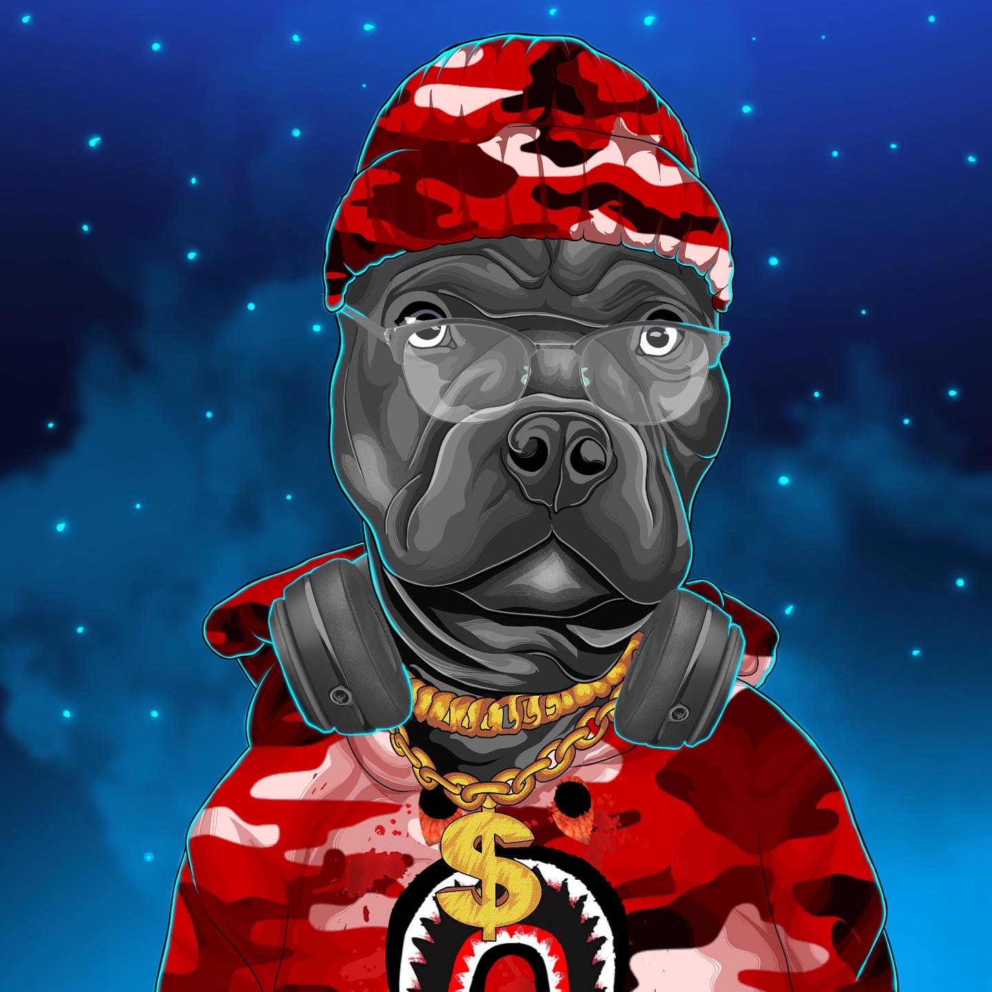 Drip Dog Wallpapers Wallpaper Cave