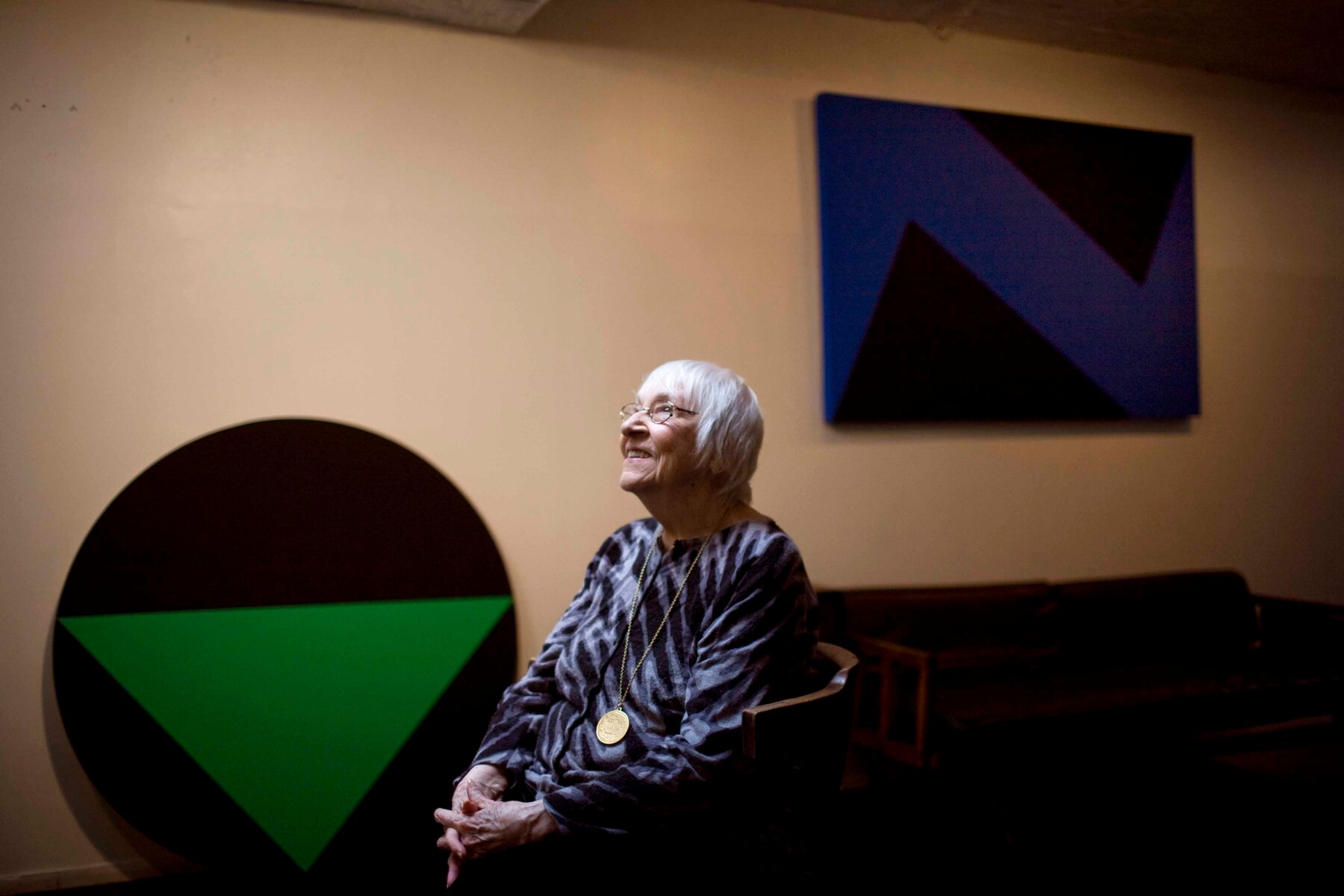 Carmen Herrera, Cuban Born Artist Who Won Fame At 89, Dies