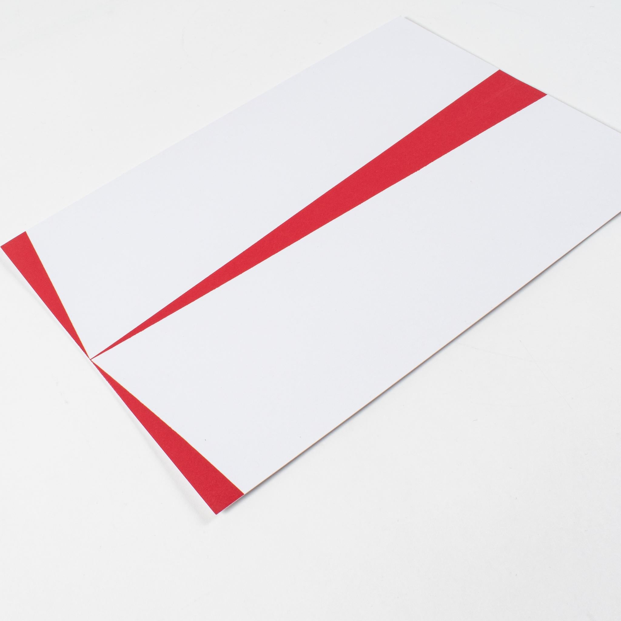 Carmen Herrera (Red and White)