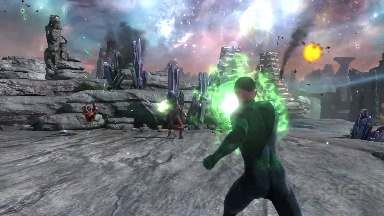 Green Lantern: Rise of the Manhunters wallpaper Games Blogger