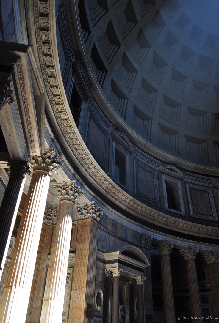 Pantheon, Roma. Best of italy, Rome pantheon, Space architecture