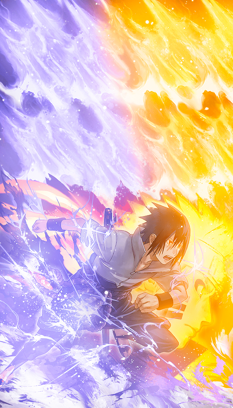Naruto and Sasuke Wallpaper