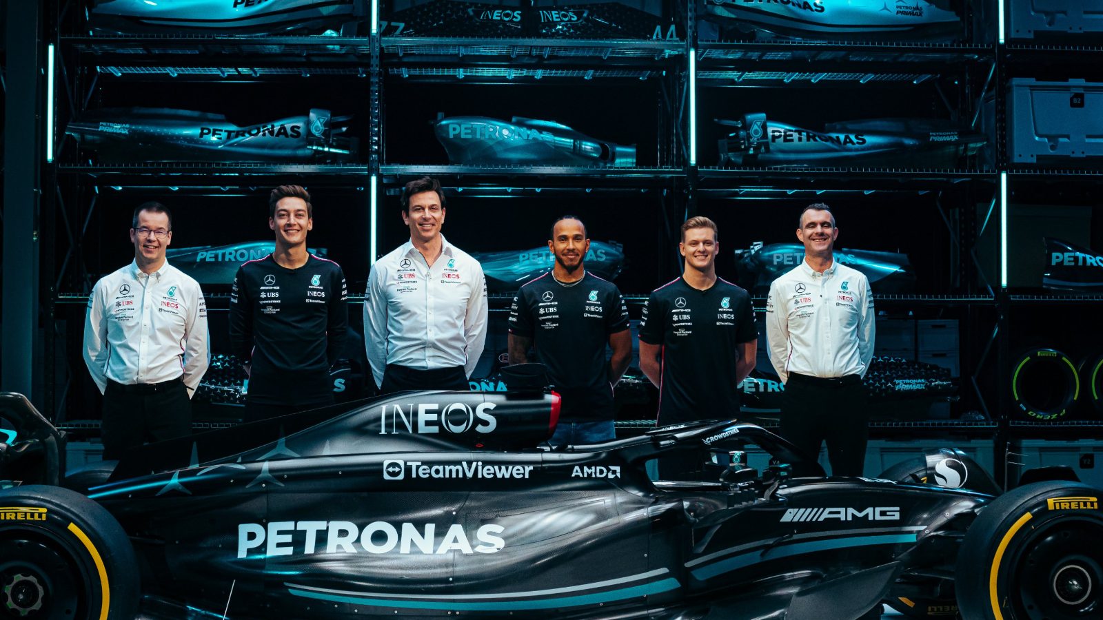 Mercedes Unveil First Look of All Black W14 Car for 2023 F1 Season, See Pics