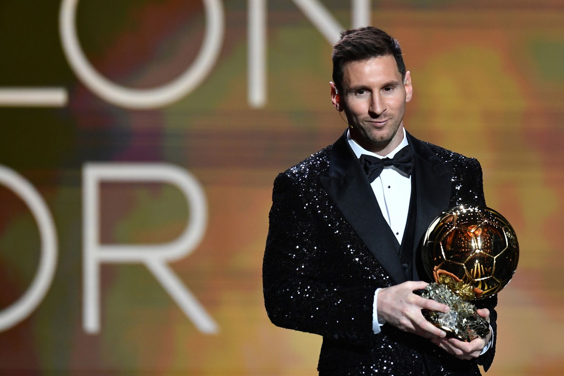 All The Looks Lionel Messi has Worn to the Ballon d'Or Awards