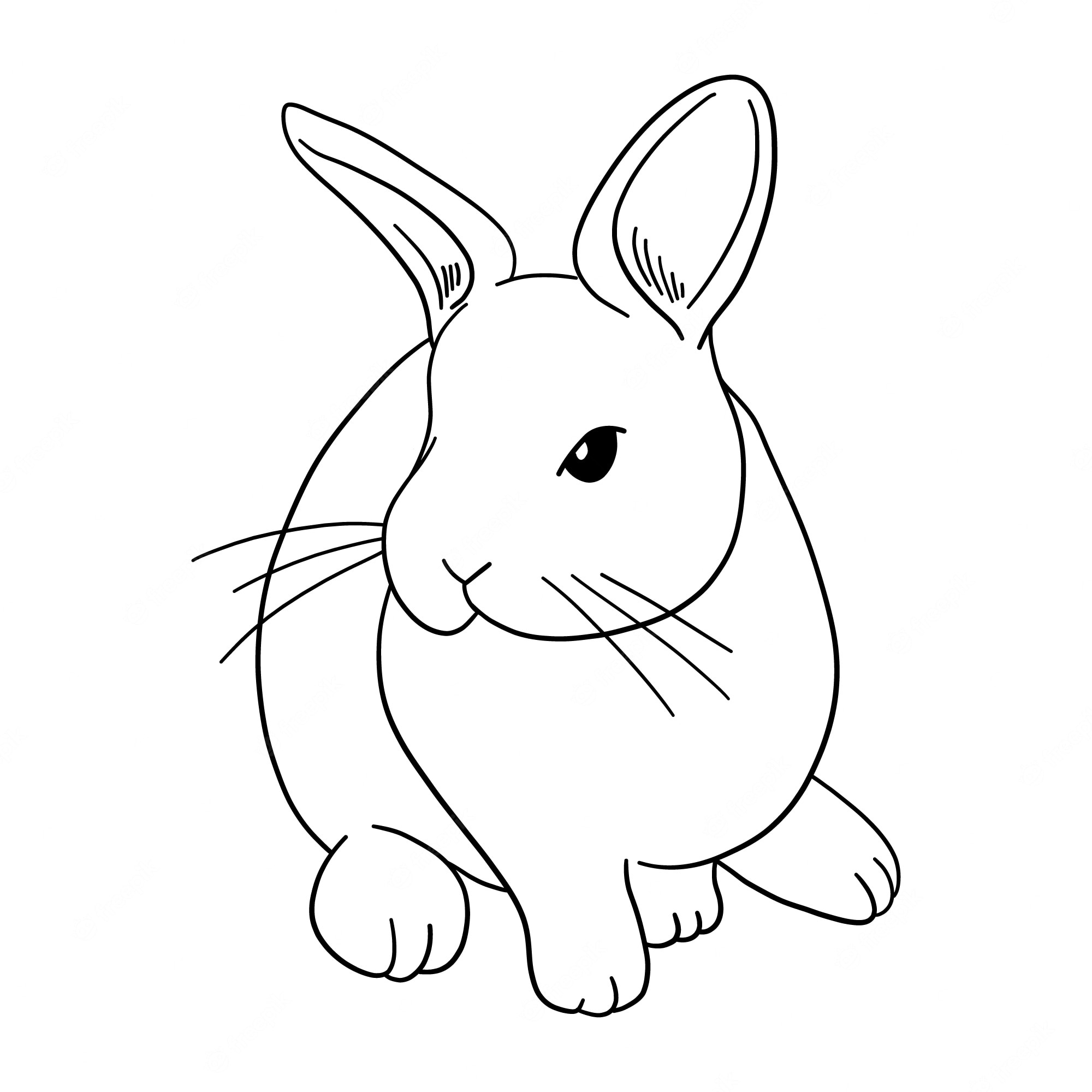 Bunny Drawing Wallpapers - Wallpaper Cave