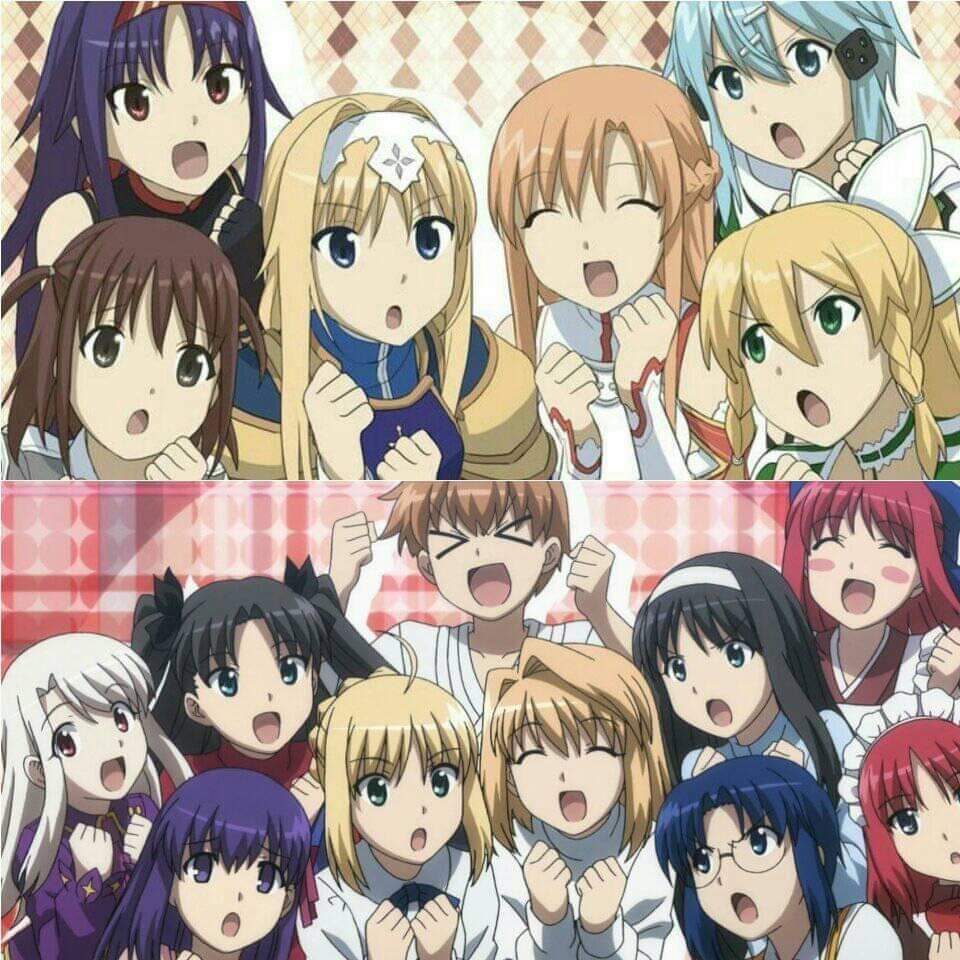 SAO Carnival Phantasm style, hopefully their are some Fate / CP fans here too