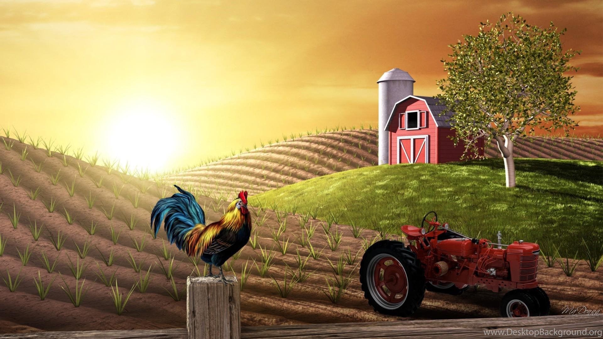 HD Farm Wallpaper