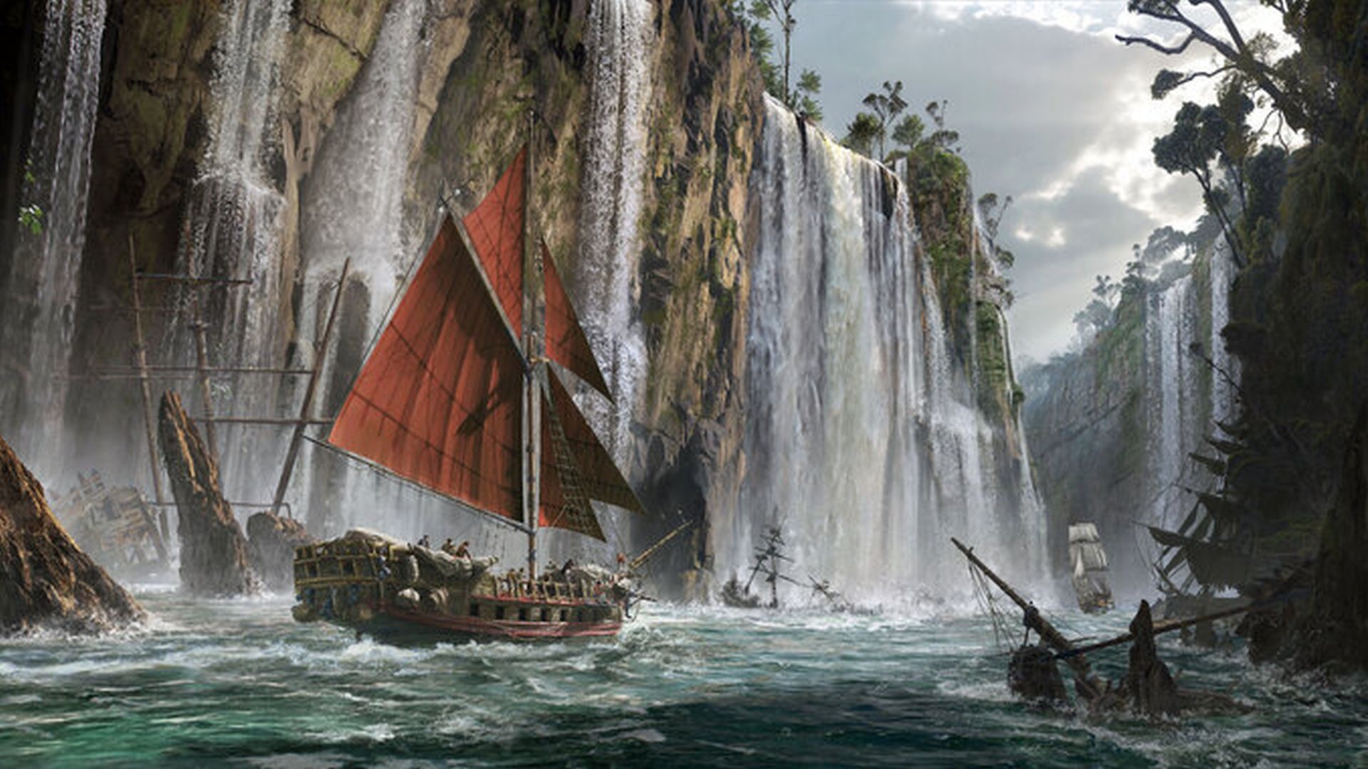 Skull and Bones exploration looks limited in new footage and players are concerned