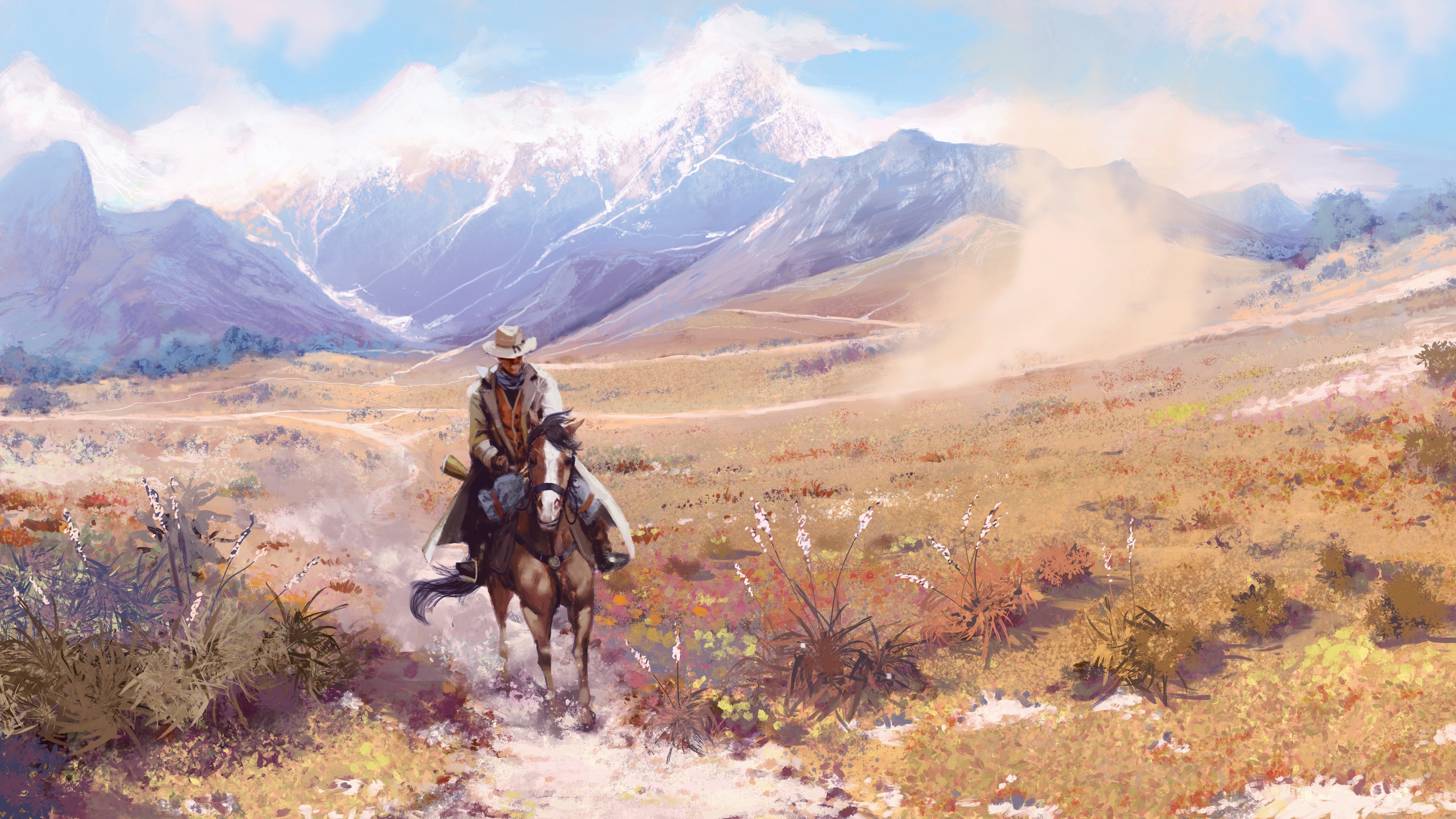 Wild West Dynasty 4k Ultra HD Wallpaper