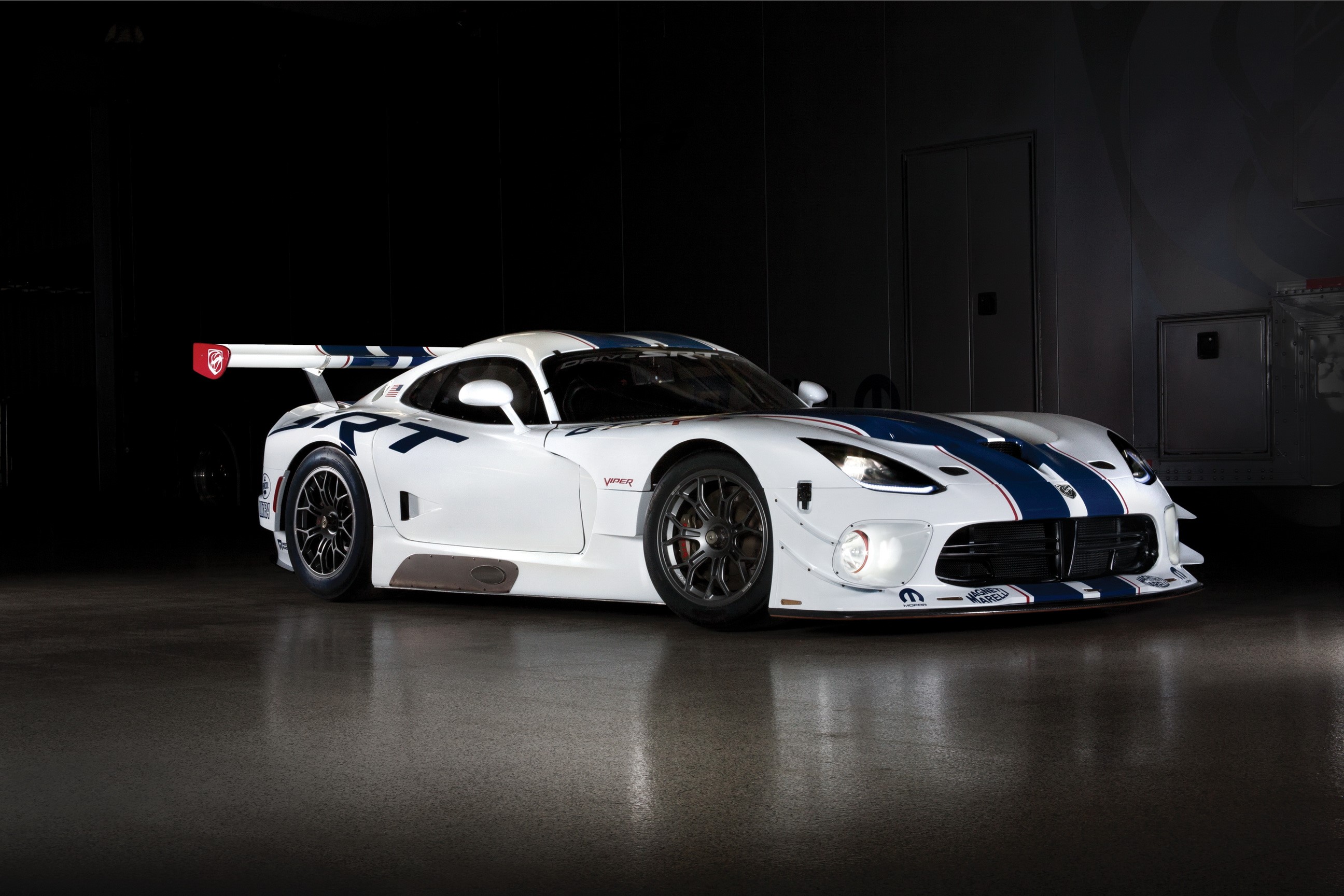 2013 SRT Viper GT3 R, Dodge, White, Luxury Gallery HD Wallpaper