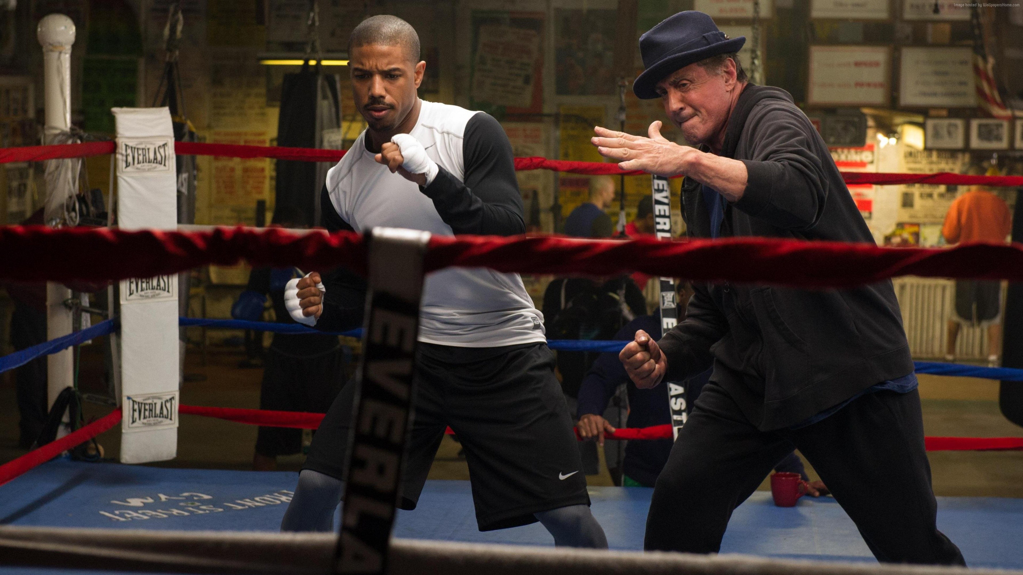 Sylvester Stallone, Michael B. Jordan