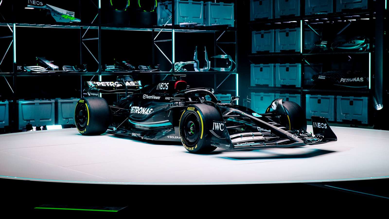 Mercedes launches 2023 W14 F1 car