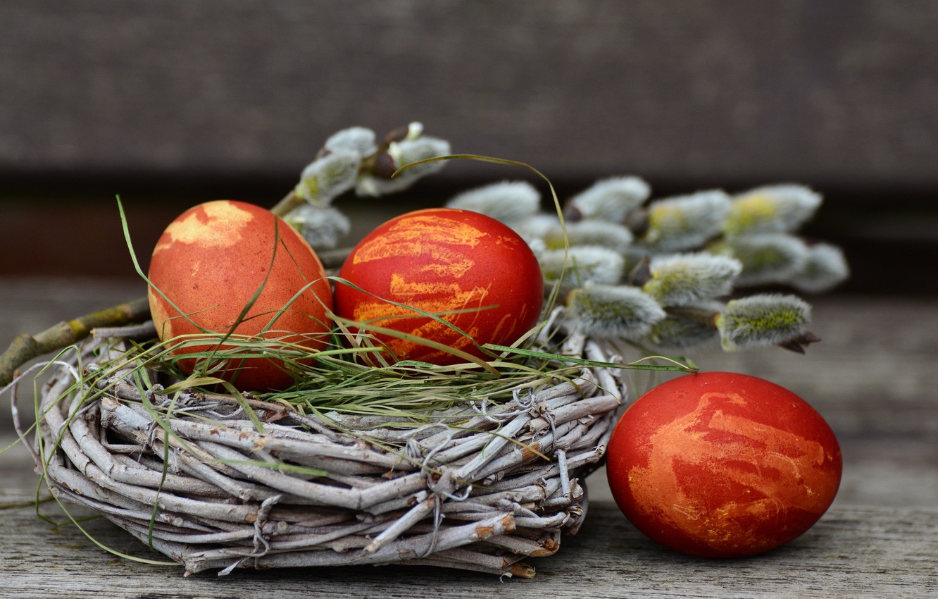 Wallpaper holiday, Easter, socket, Easter Eggs, Easter Decorations image for desktop, section праздники