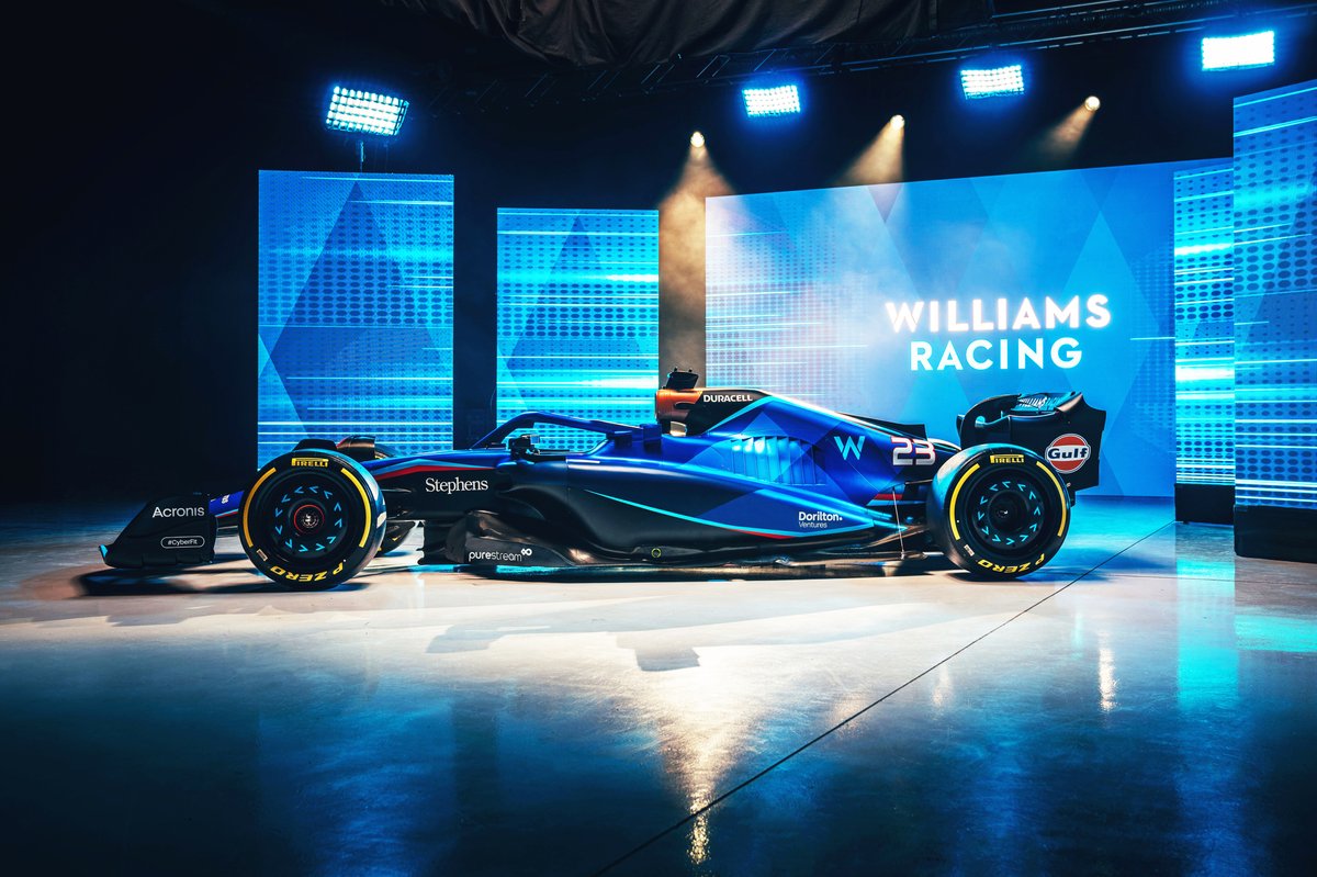 Williams reveals livery for 2023 F1 car
