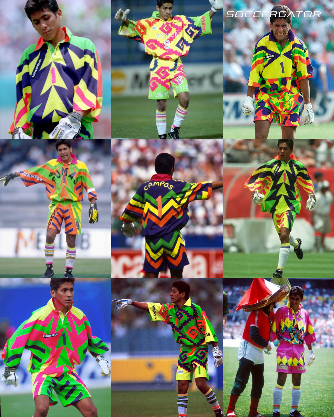 of the Best Goalkeeper Jerseys of All Time. Football jersey outfit, Goalkeeper, Legends football