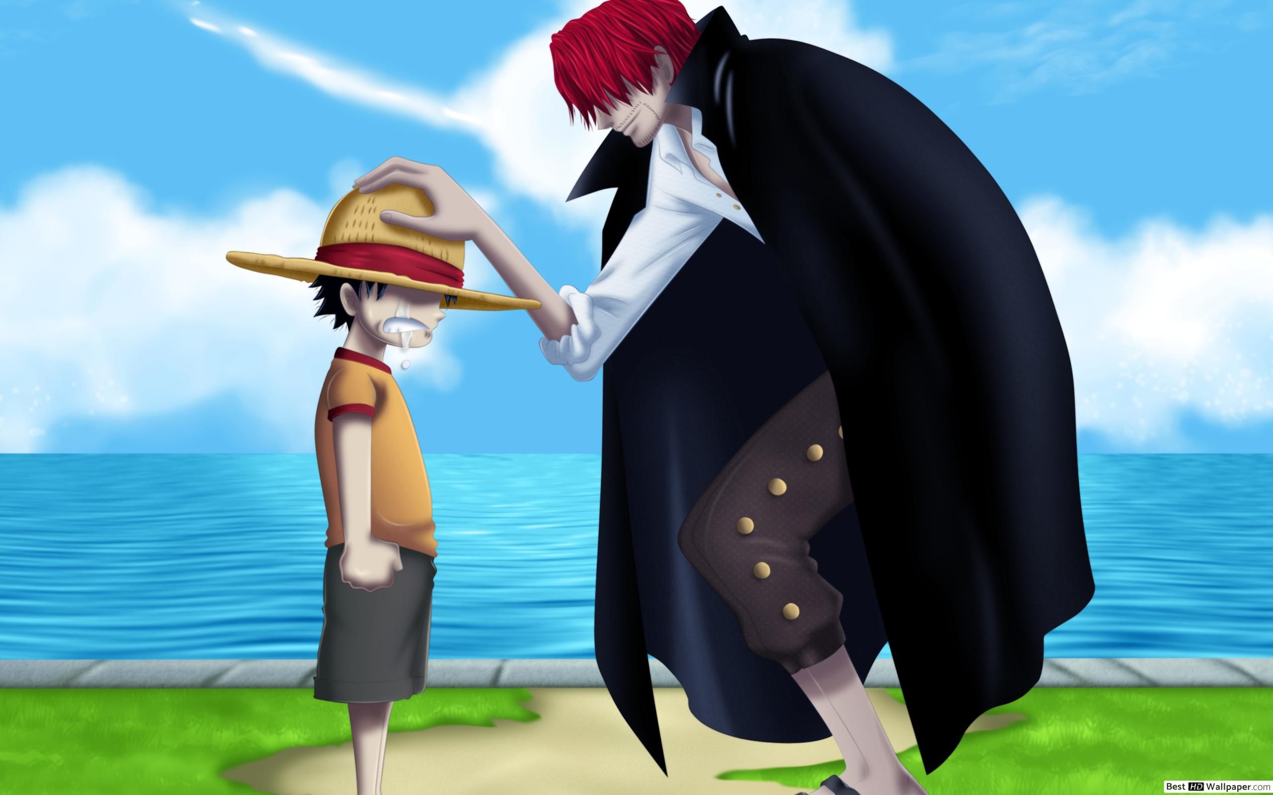 Wallpaper One Piece Shanks HD One Piece Shanks Luffy Download Wallpaper On Jakpost Travel Shanks One Piece Zerocha. Luffy, One piece luffy, HD anime wallpaper