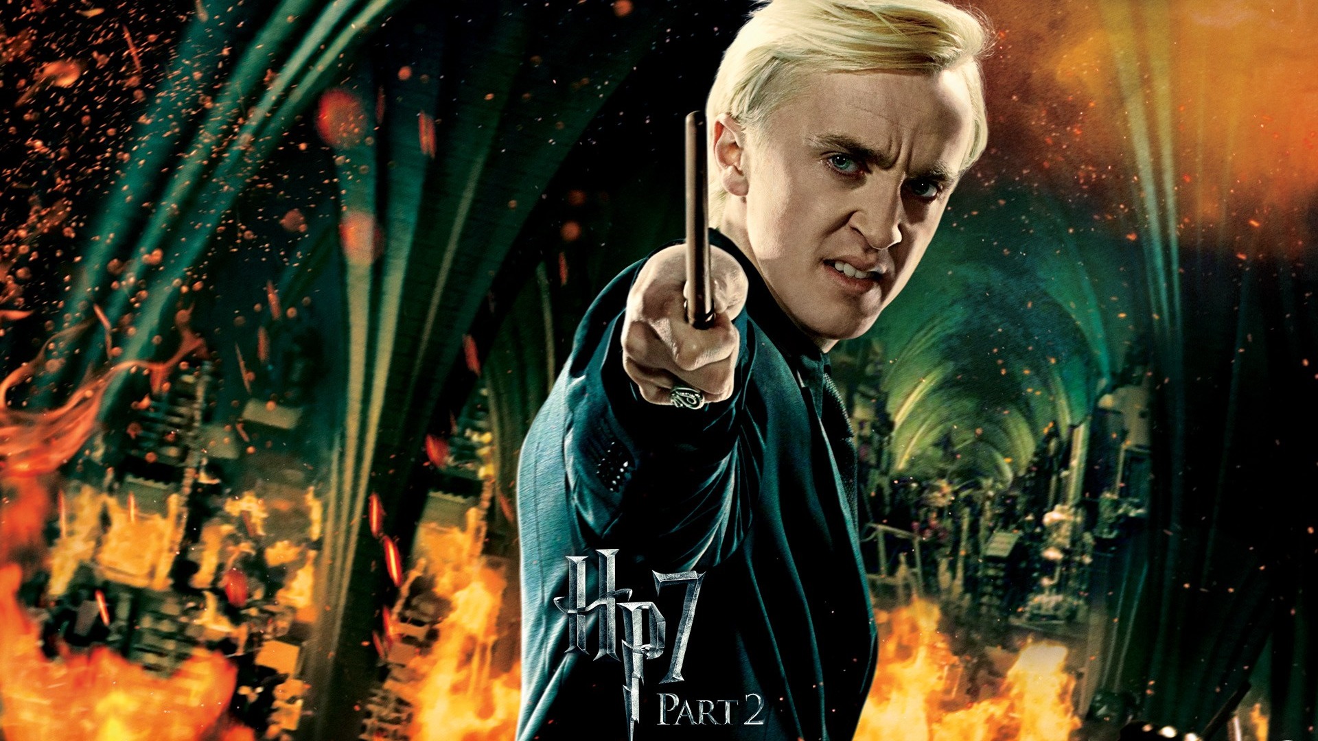 Harry Potter 7 Draco Malfoy Wallpaper