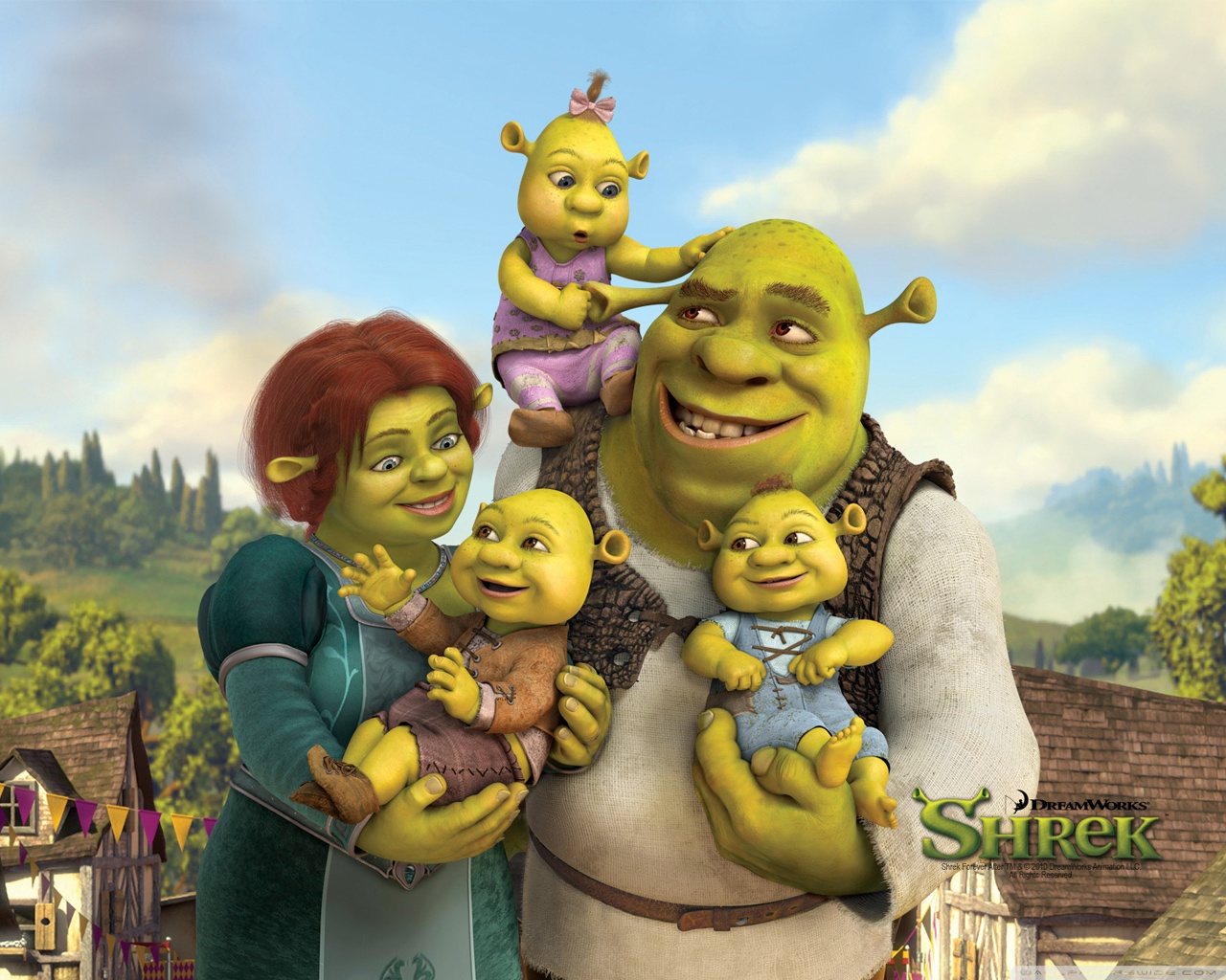 Baby Shrek Wallpaper