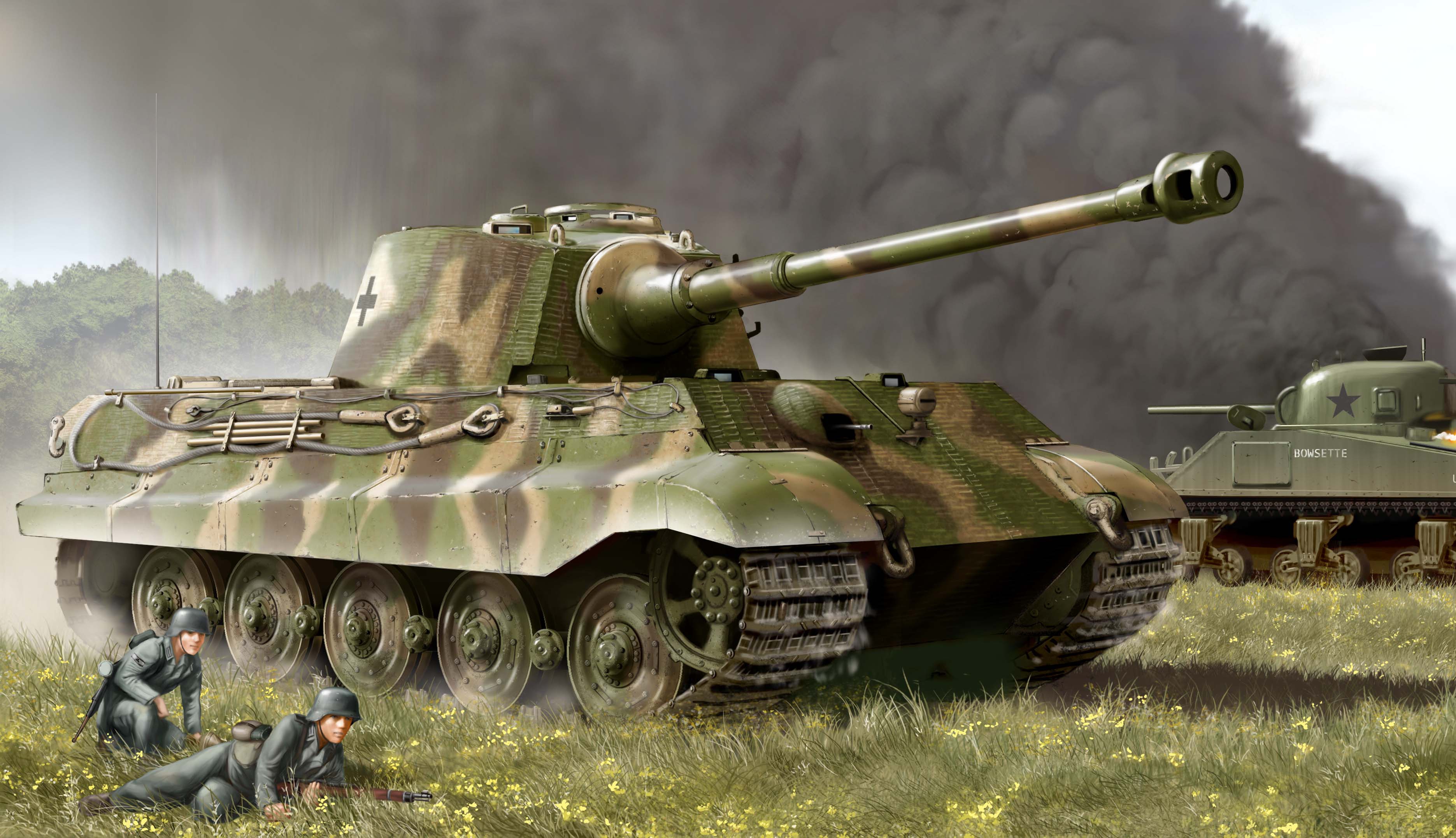 Tiger II HD Wallpaper