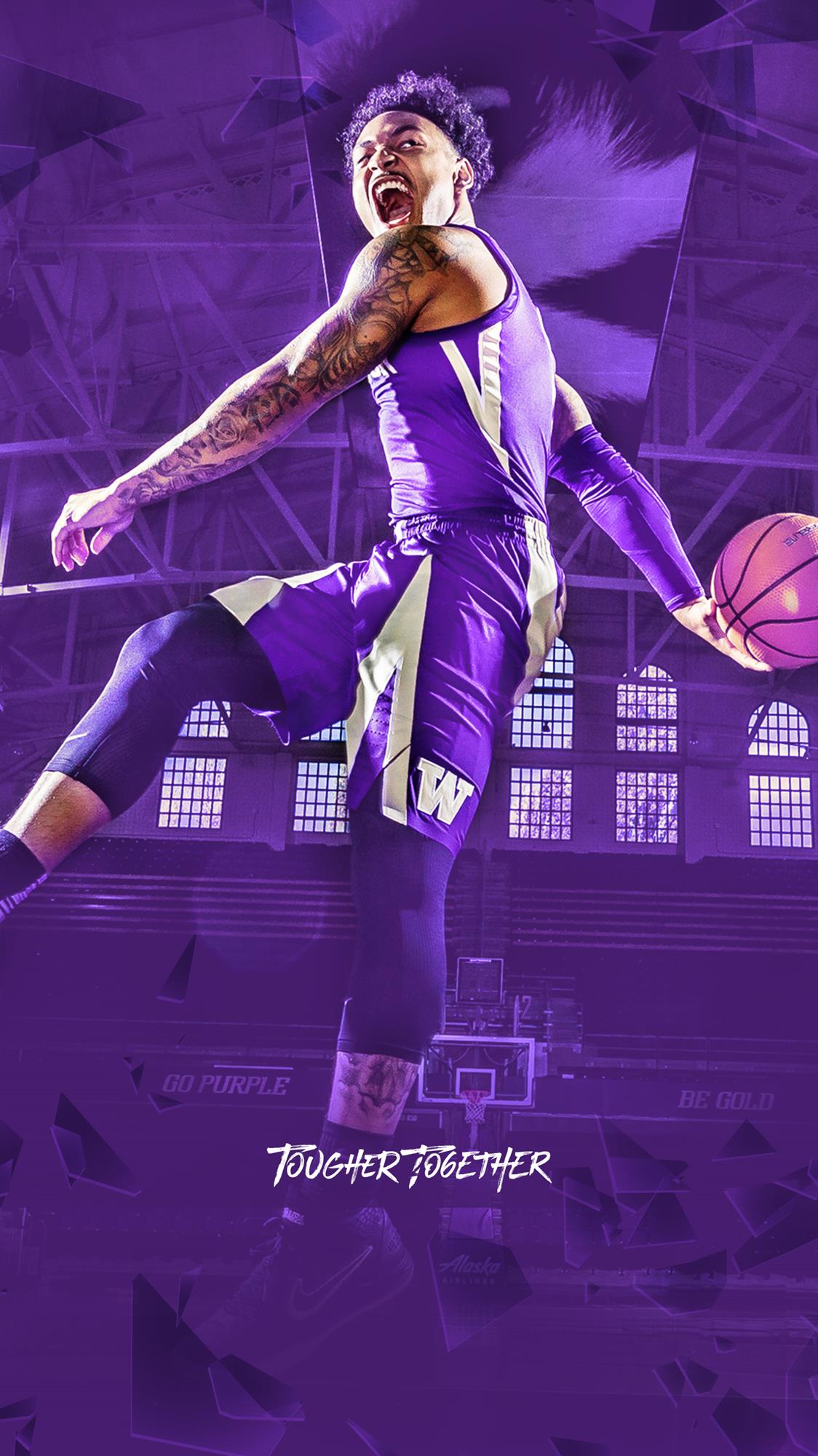 Purple Basketball Wallpaper