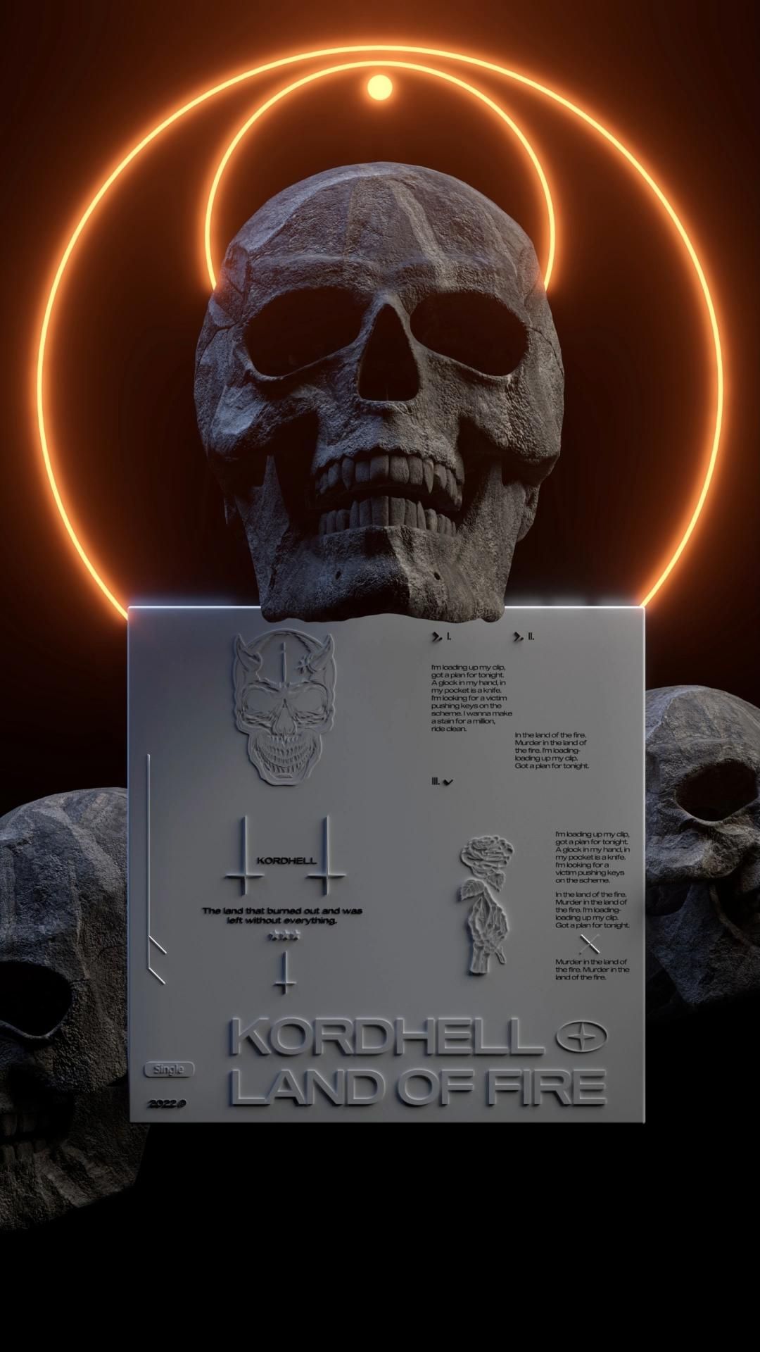 Kordhell Single Cover. Poster, Movie posters, Movies