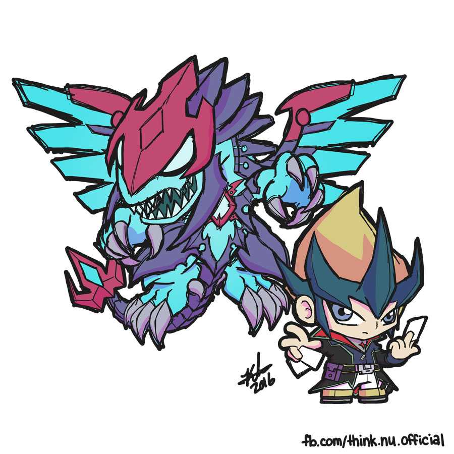 Fan Art A WIP sketch of Kite Tenjo and Galaxy Eyes