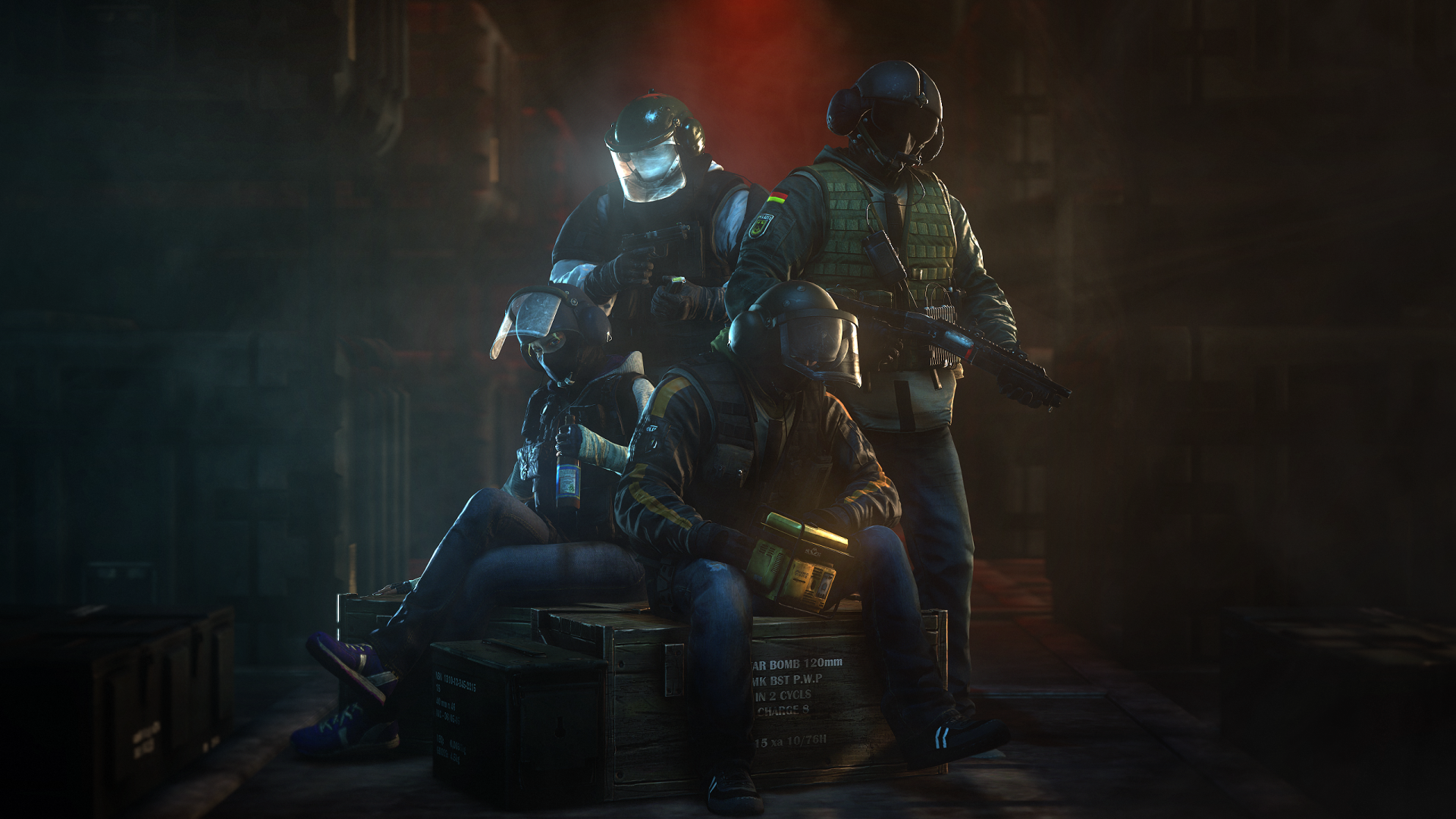 R6 Siege Rook IQ Jager Bandit wallpaper. Rainbow six siege art, Tom clancy's rainbow six, Rainbow wallpaper