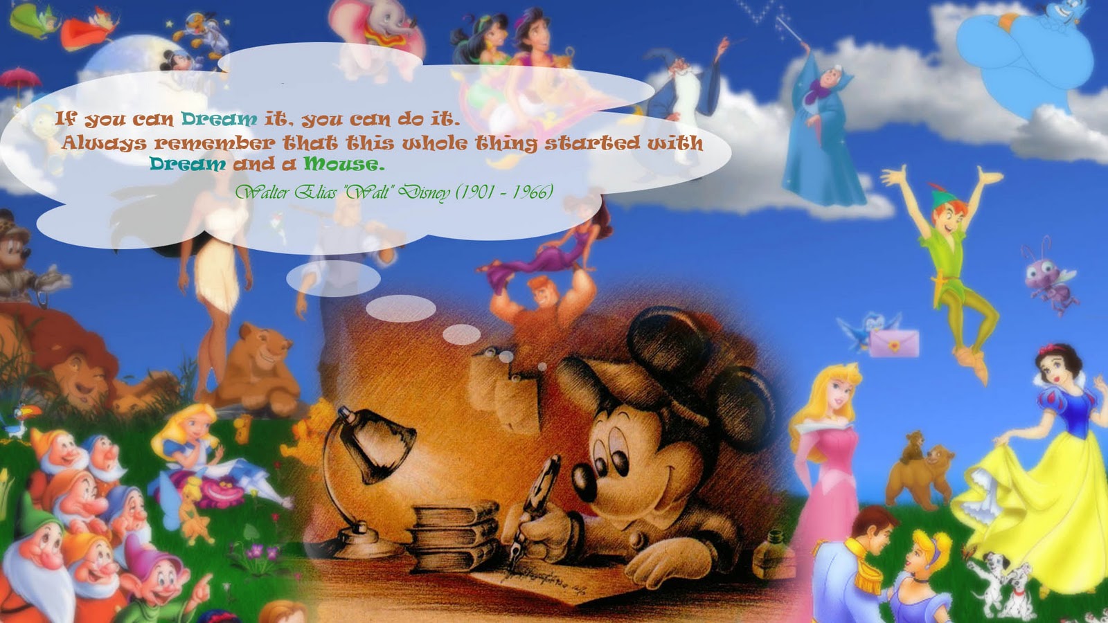 Disney Quotes Desktop Wallpaper. QuotesGram