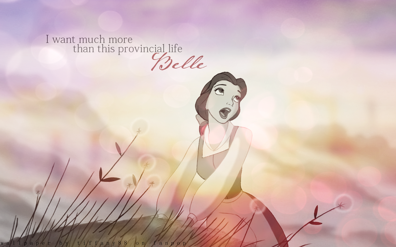 Beauty and the Beast Wallpaper: Beauty and the Beast. Disney quote wallpaper, Disney quotes, Disney quote background