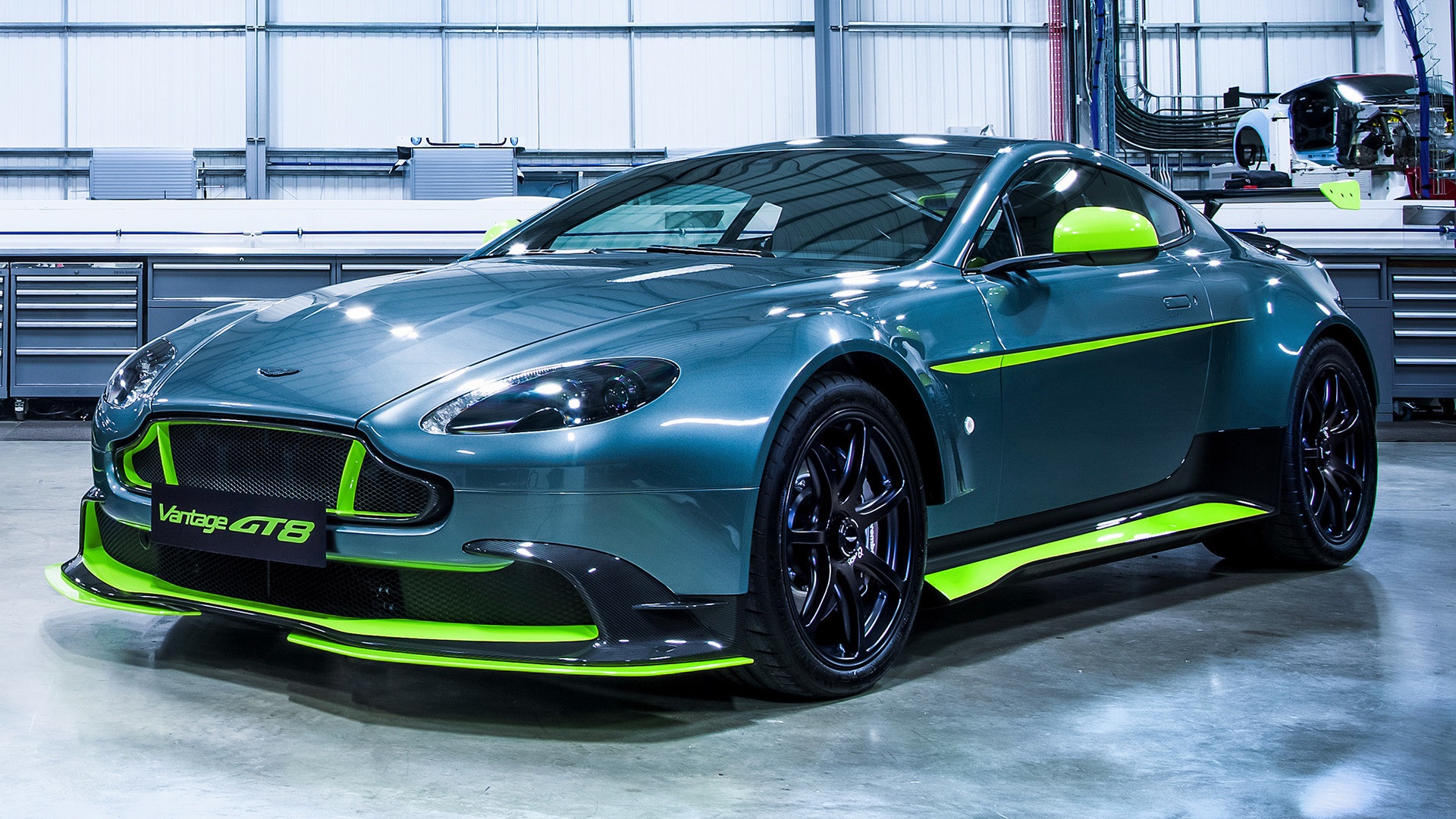 Aston Martin Vantage GT8 Straight From Its Factory Wallpaper