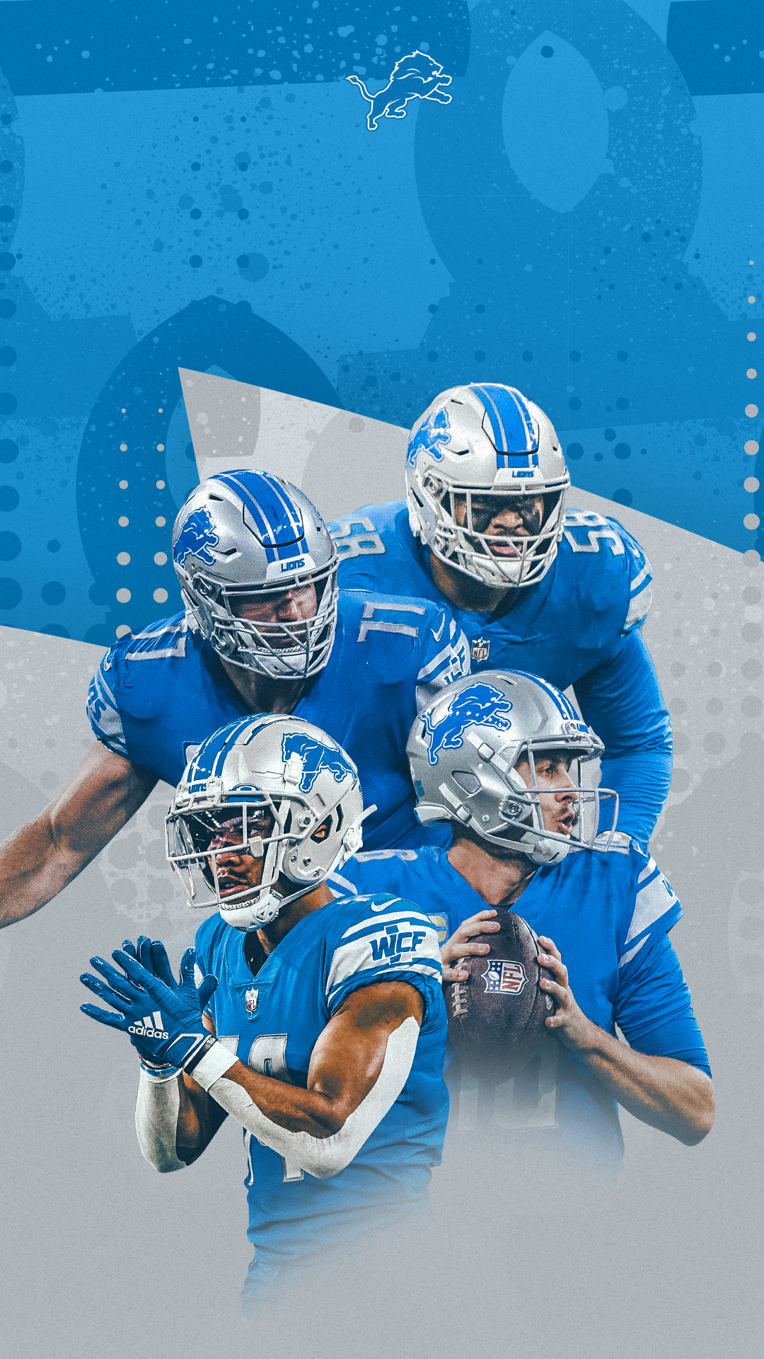 2023-2024 Detroit Lions Wallpaper Schedule