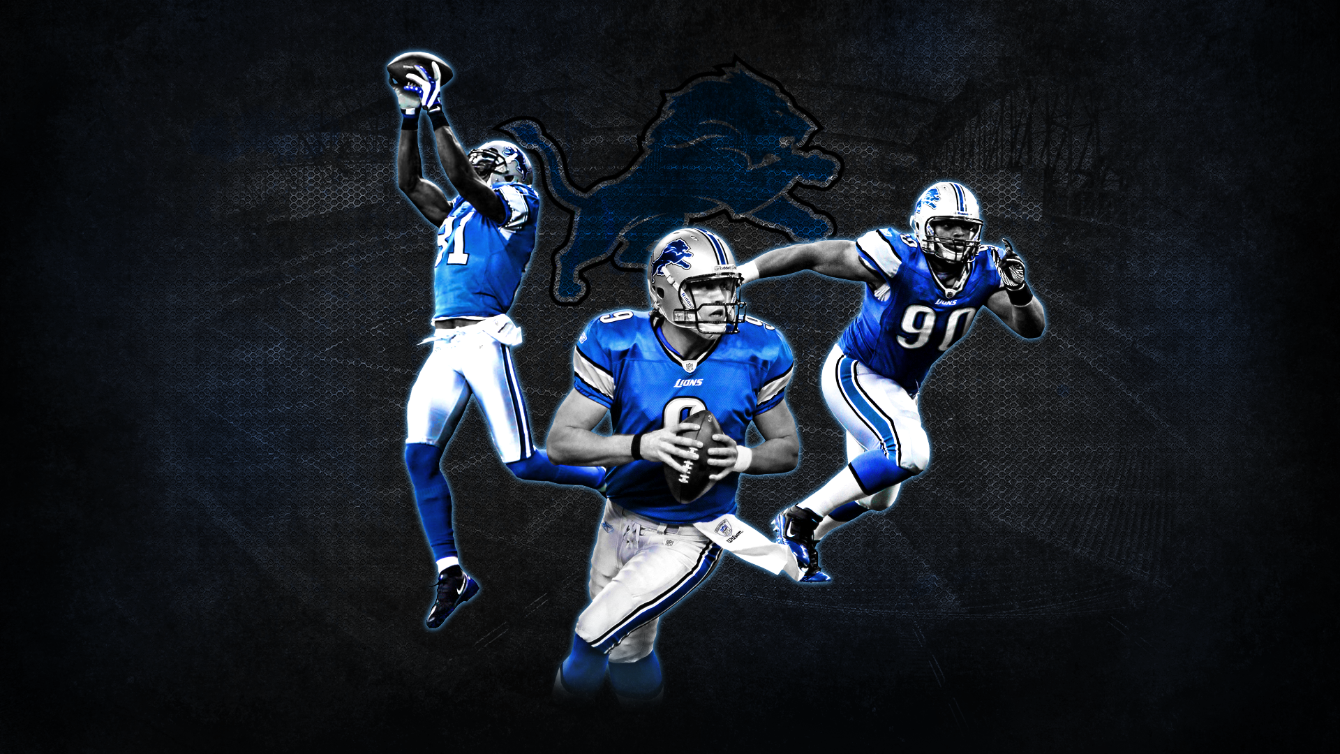 Detroit Lions, football, HD phone wallpaper