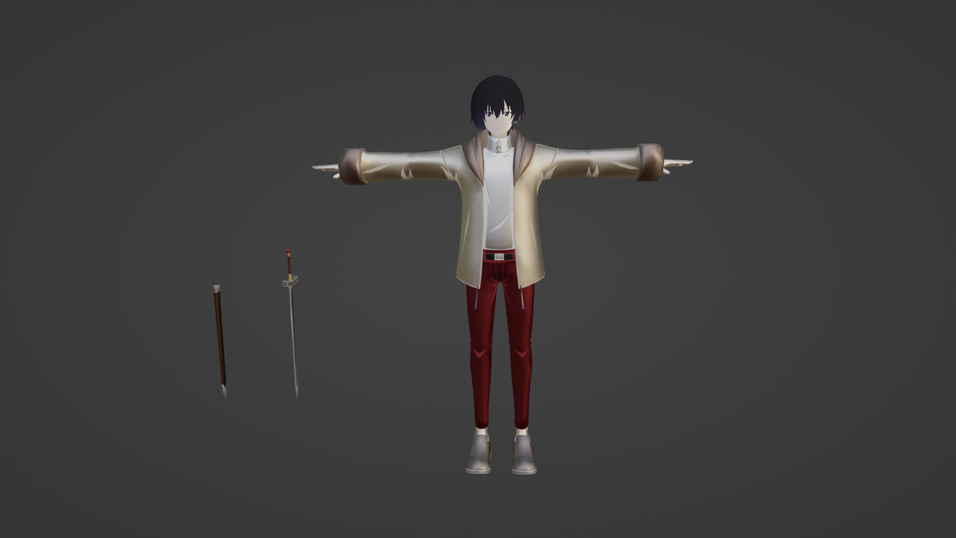 Cid Kageno Casual FBX The Eminence in Shadow RPG