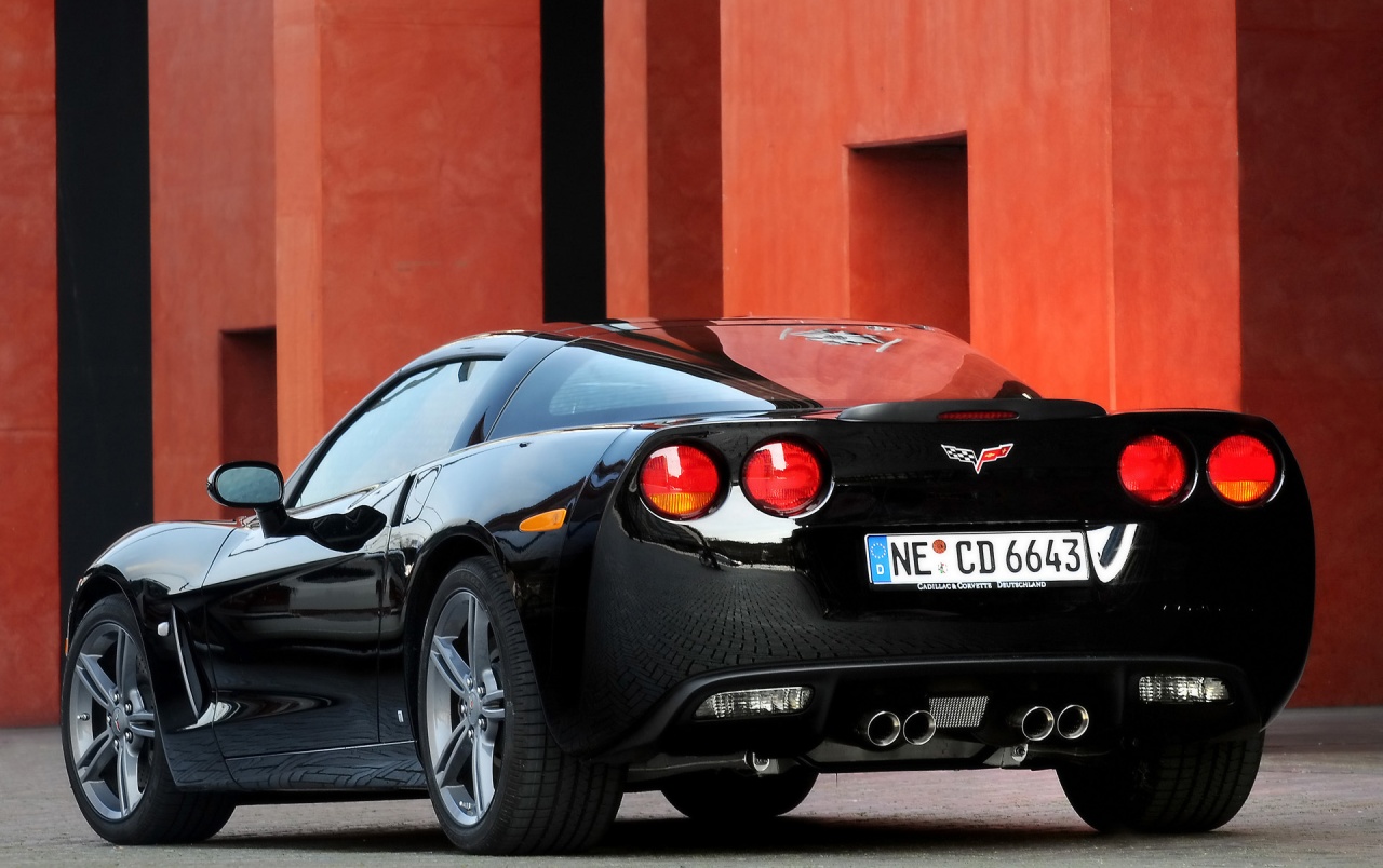 Chevrolet Corvette c6 обои на телефон