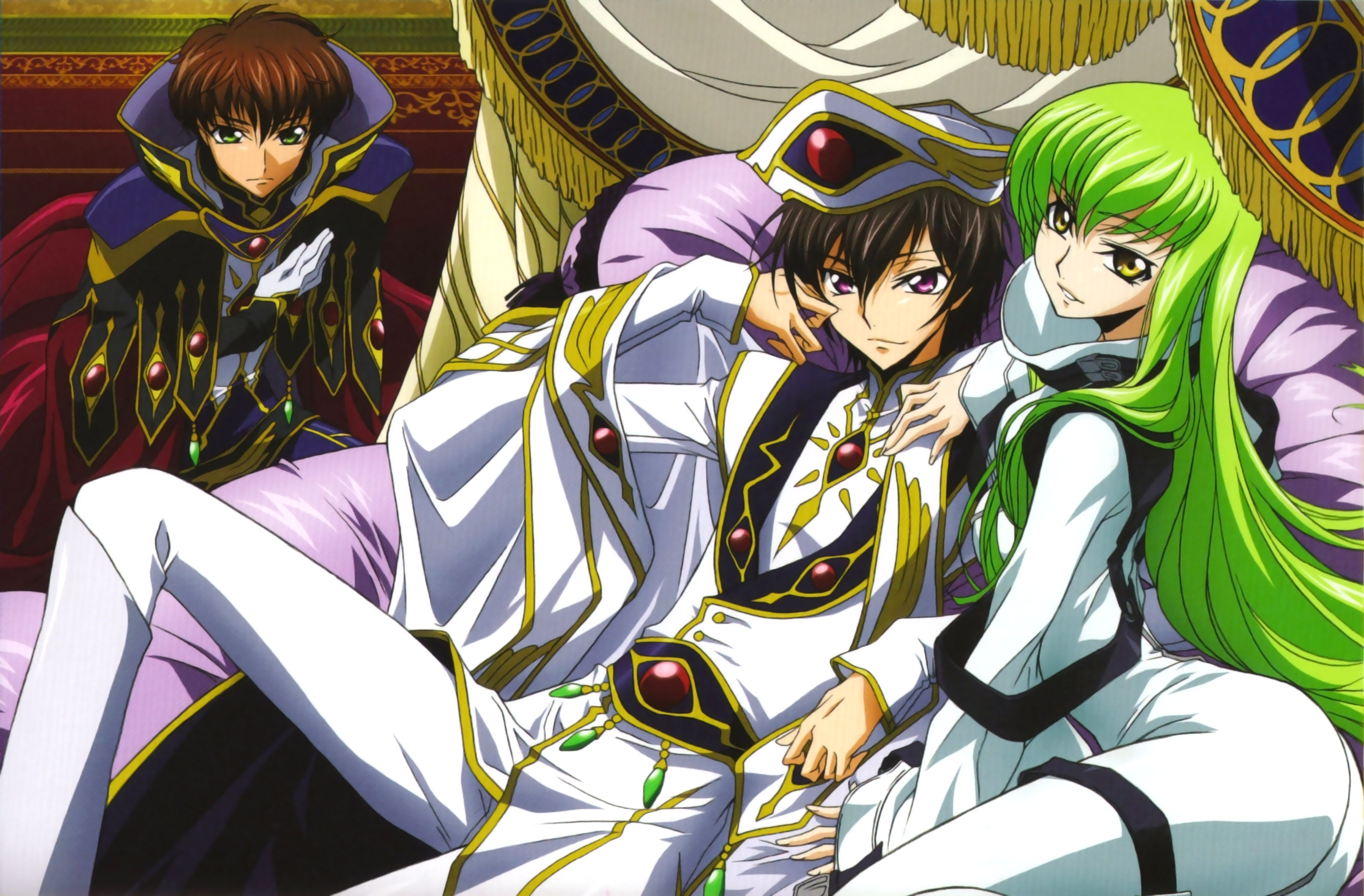 Lelouch and C.C. Wallpaper, Lelouch and C.C. from Code Geas…