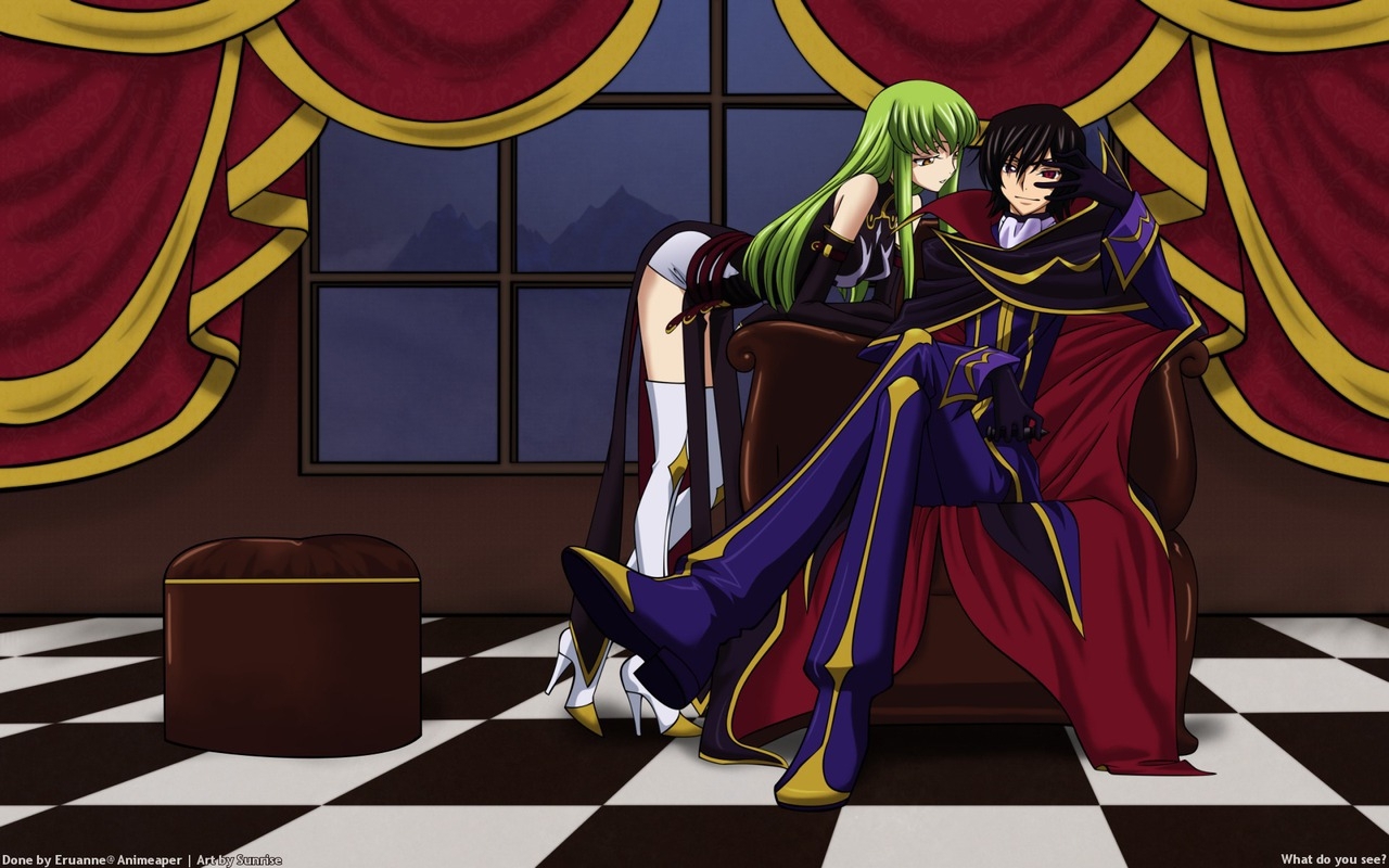 Lelouch x C.C x C.C Wallpaper