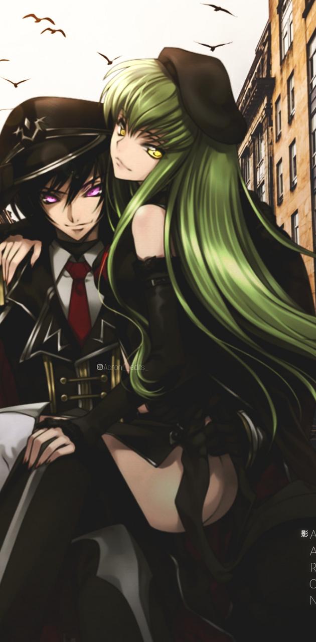 Lelouch and C.c wallpaper