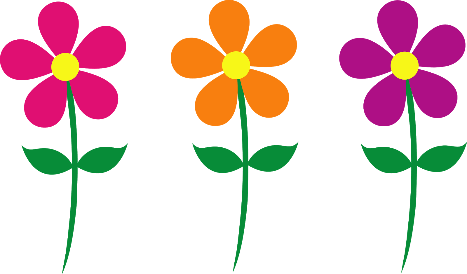 transparent background flowers clipart