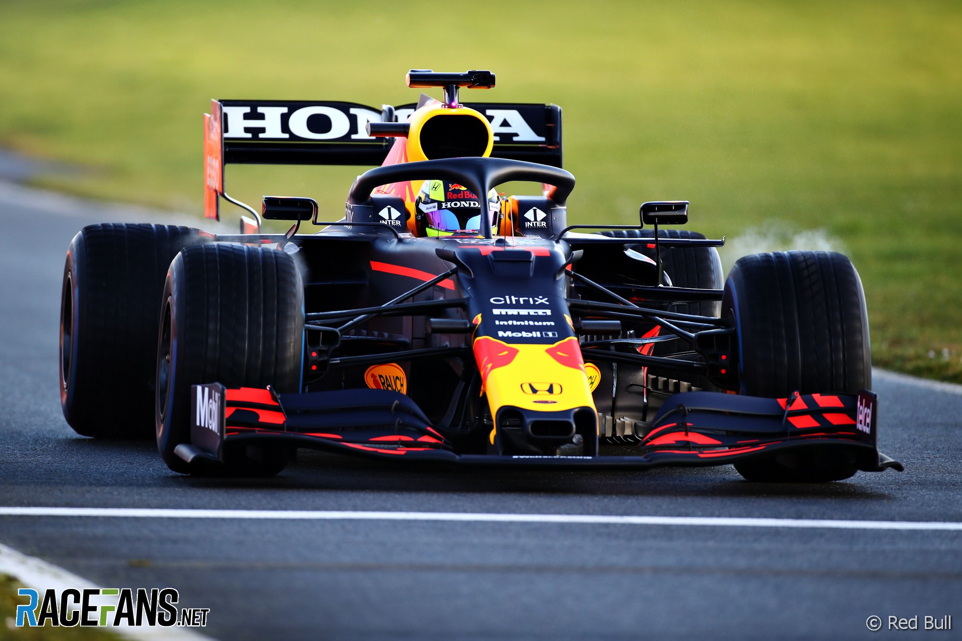 Picture: Perez makes track debut for Red Bull at Silverstone · RaceFans