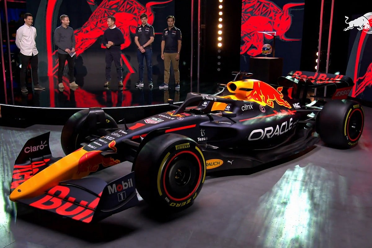 Red Bull launches new RB18 with updated show car