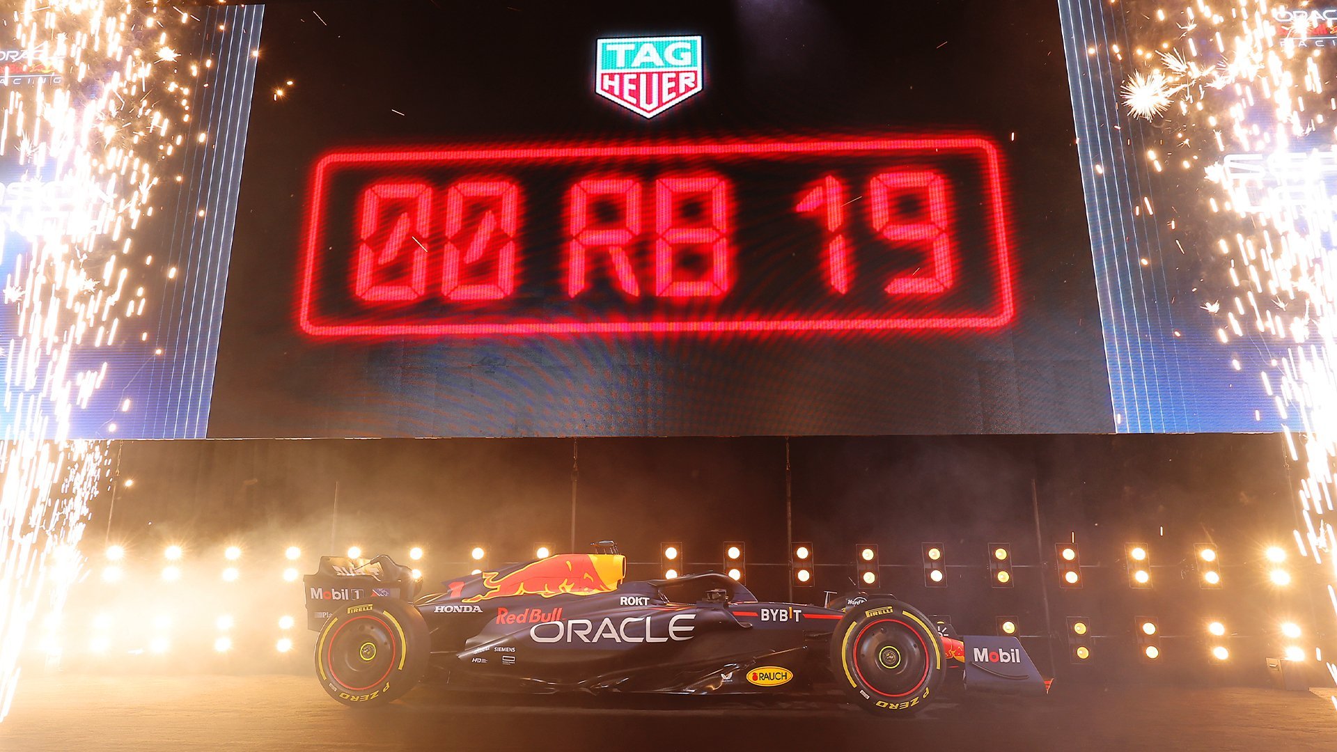 Oracle Red Bull Racing first date with the #RB19