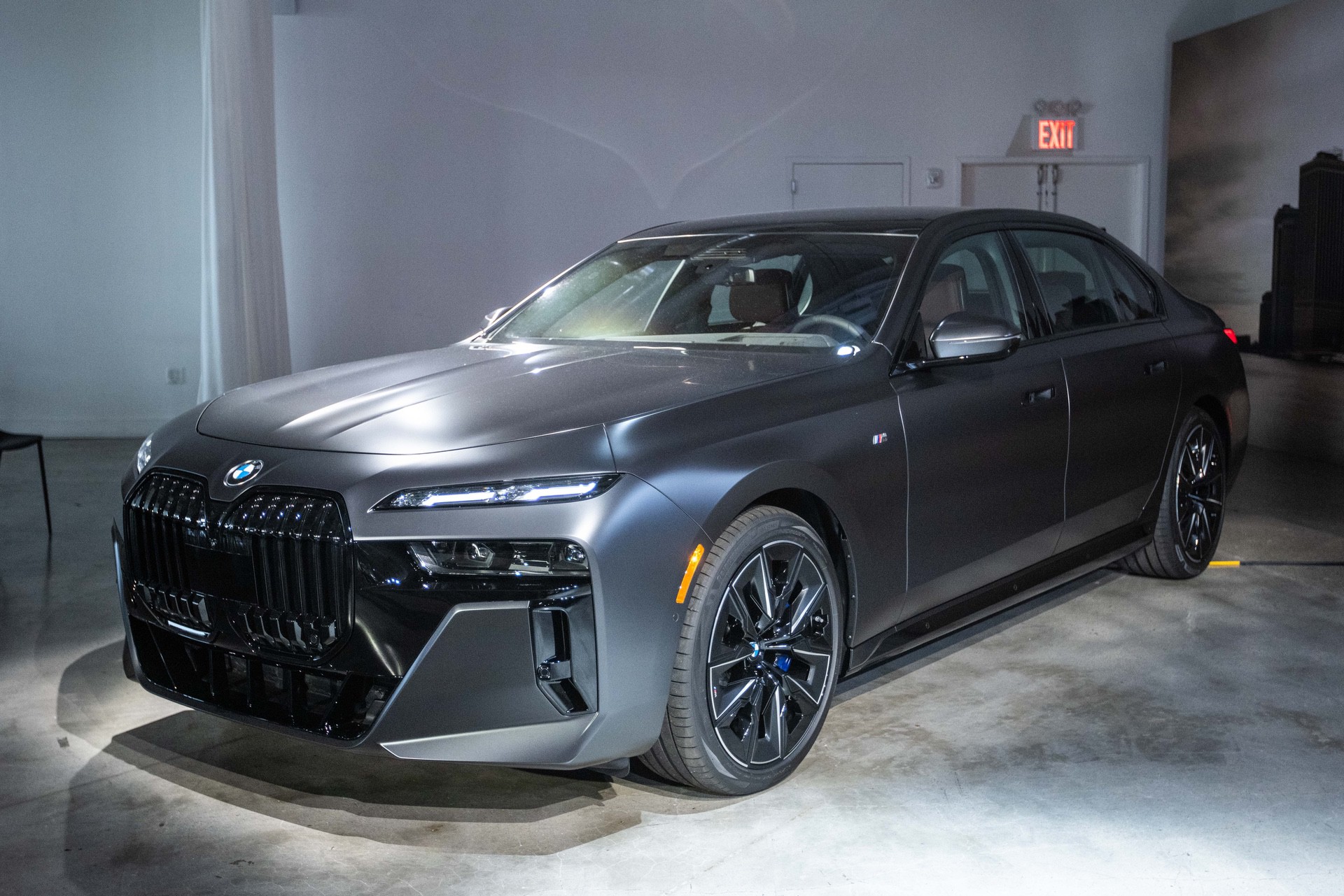 2023 BMW 7 Series shown in real life photo