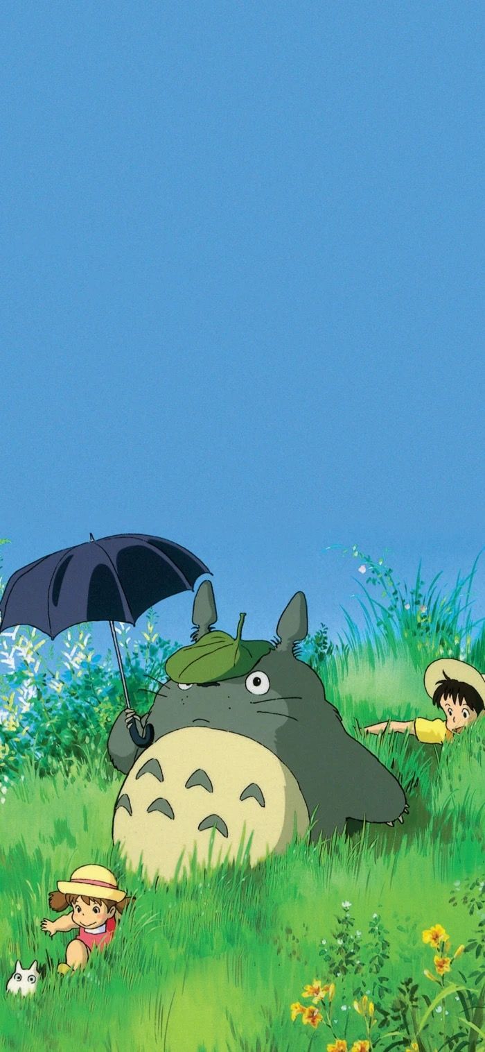 iPhone 11 Pro Max Wallpaper My Neighbor Totoro. Studio ghibli background, Ghibli artwork, Anime scenery wallpaper