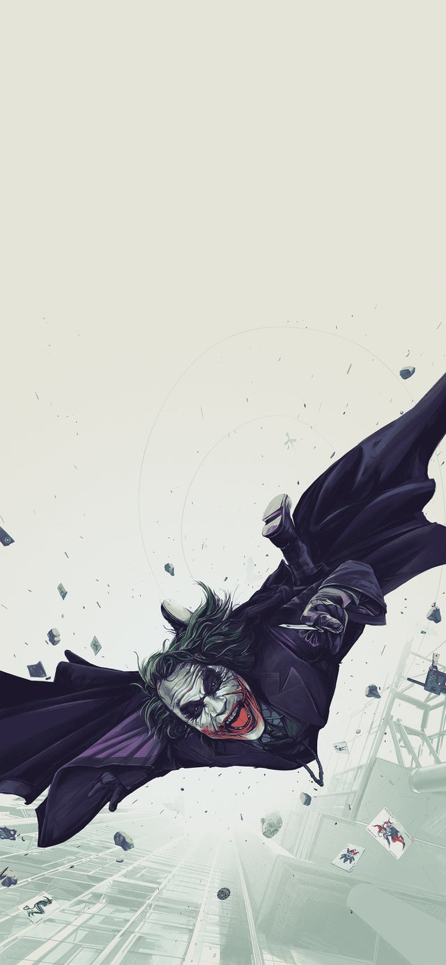 The Dark Knight by Oliver Barrett and Mobile Wallpaper