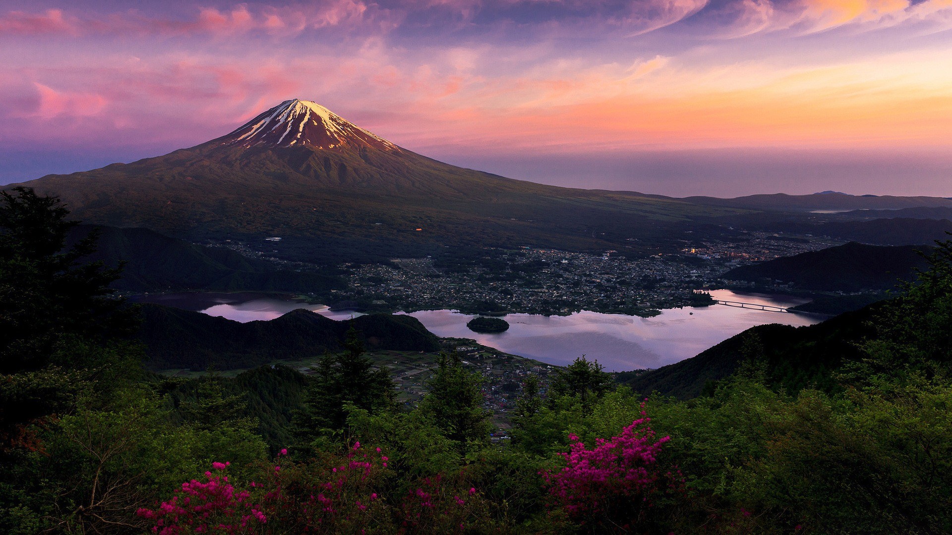 Mount Fuji, landscape, Japan, mountains, nature Gallery HD Wallpaper