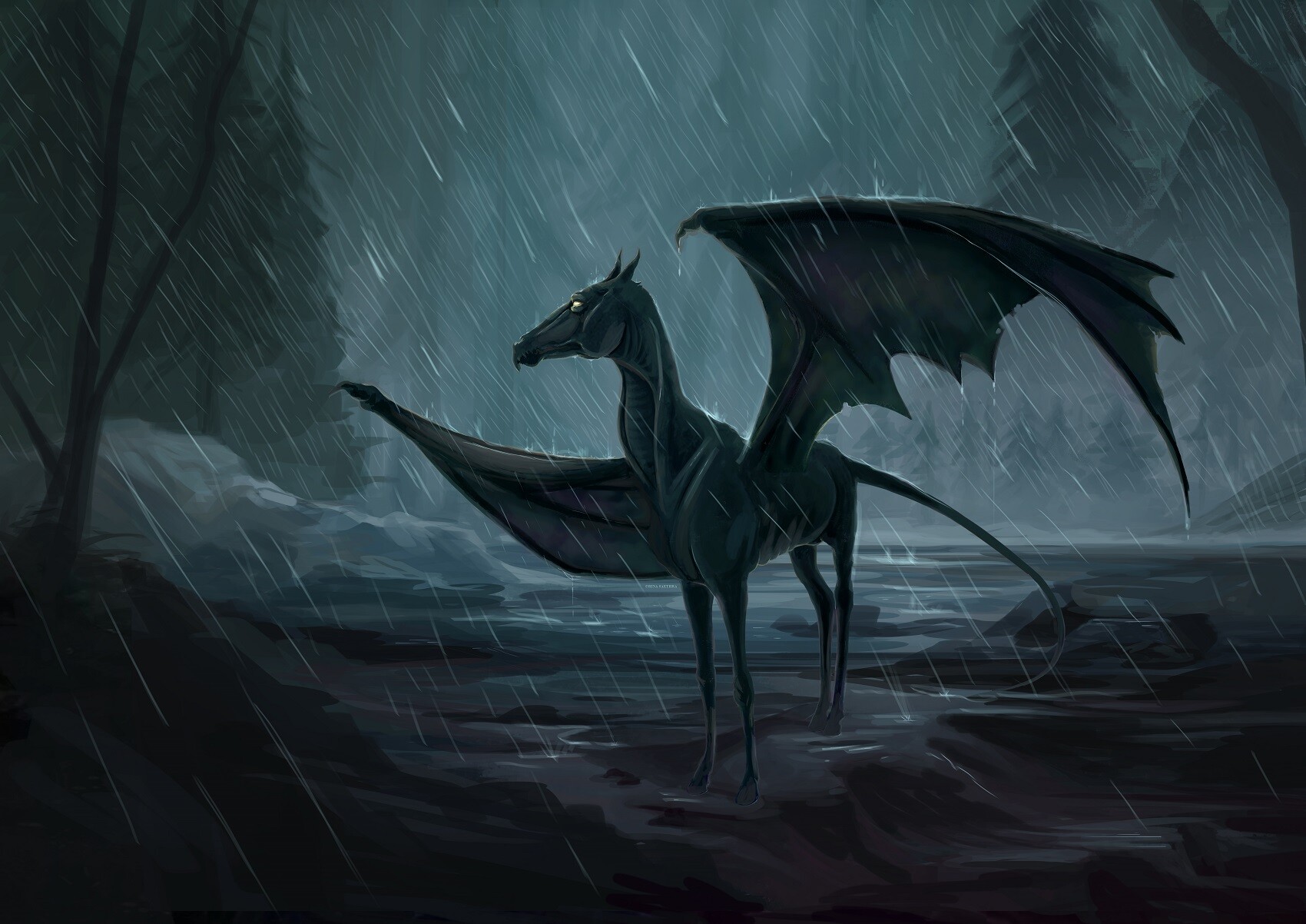 Thestral Wallpapers - Wallpaper Cave