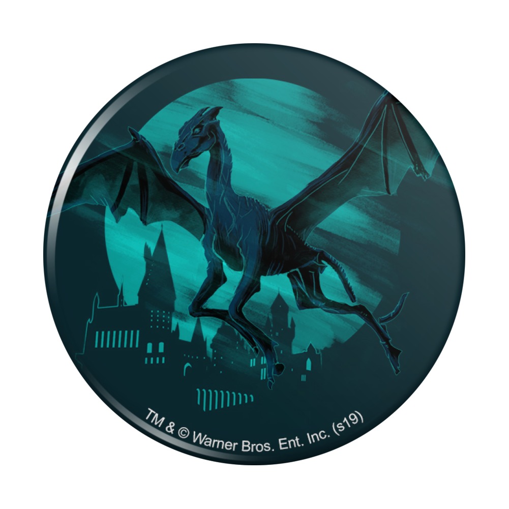Harry Potter Thestral Pinback Button Pin