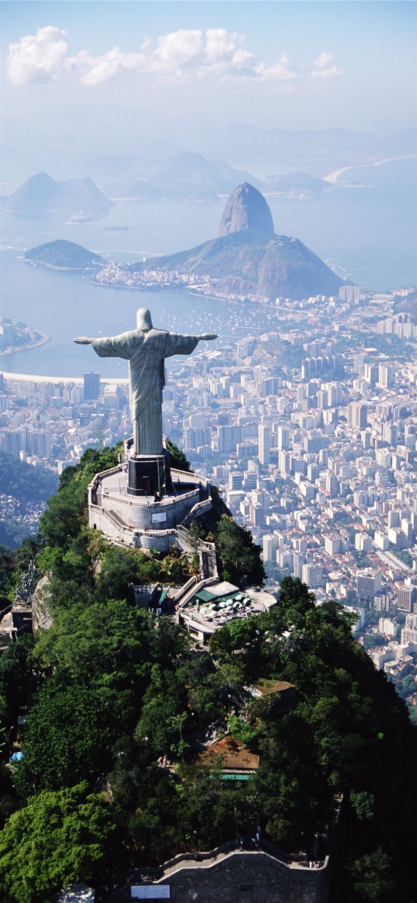 Popular Tourist Attraction of Rio De Janeiro –. iPhone X Wallpaper Free Download